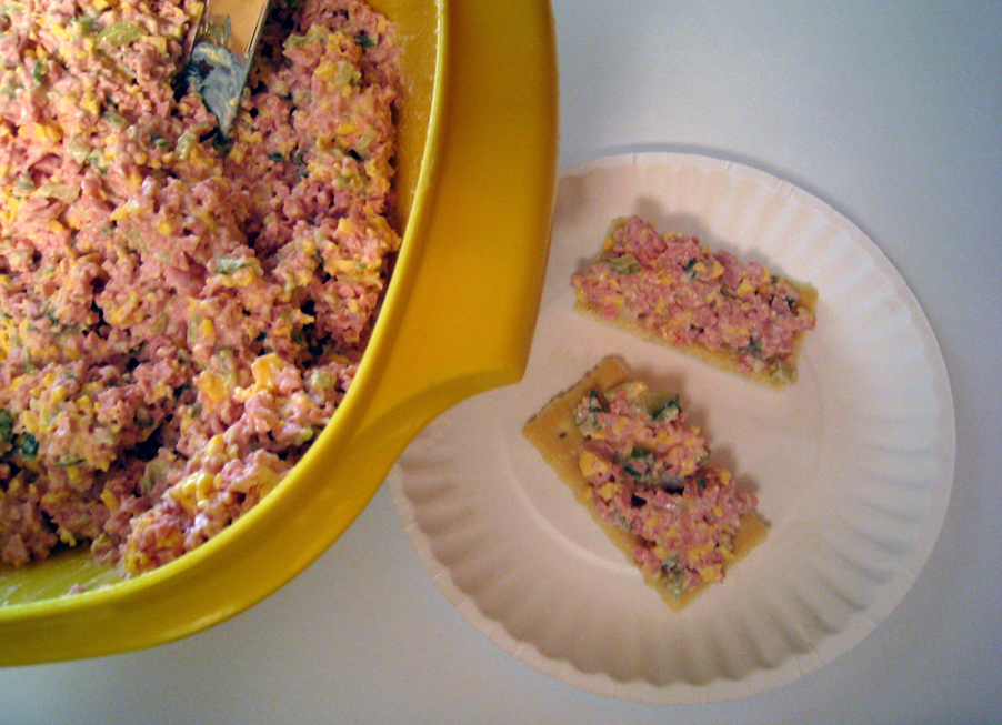 MY FAVORITE BOLOGNA OR HAM SALAD FOR SANDWICHES MY FAVORITE BOLOGNA OR HAM SALAD FOR SANDWICHES