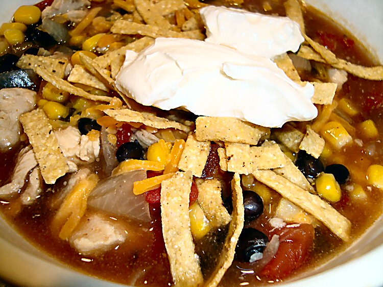 SOUTHWEST CHICKEN SOUP