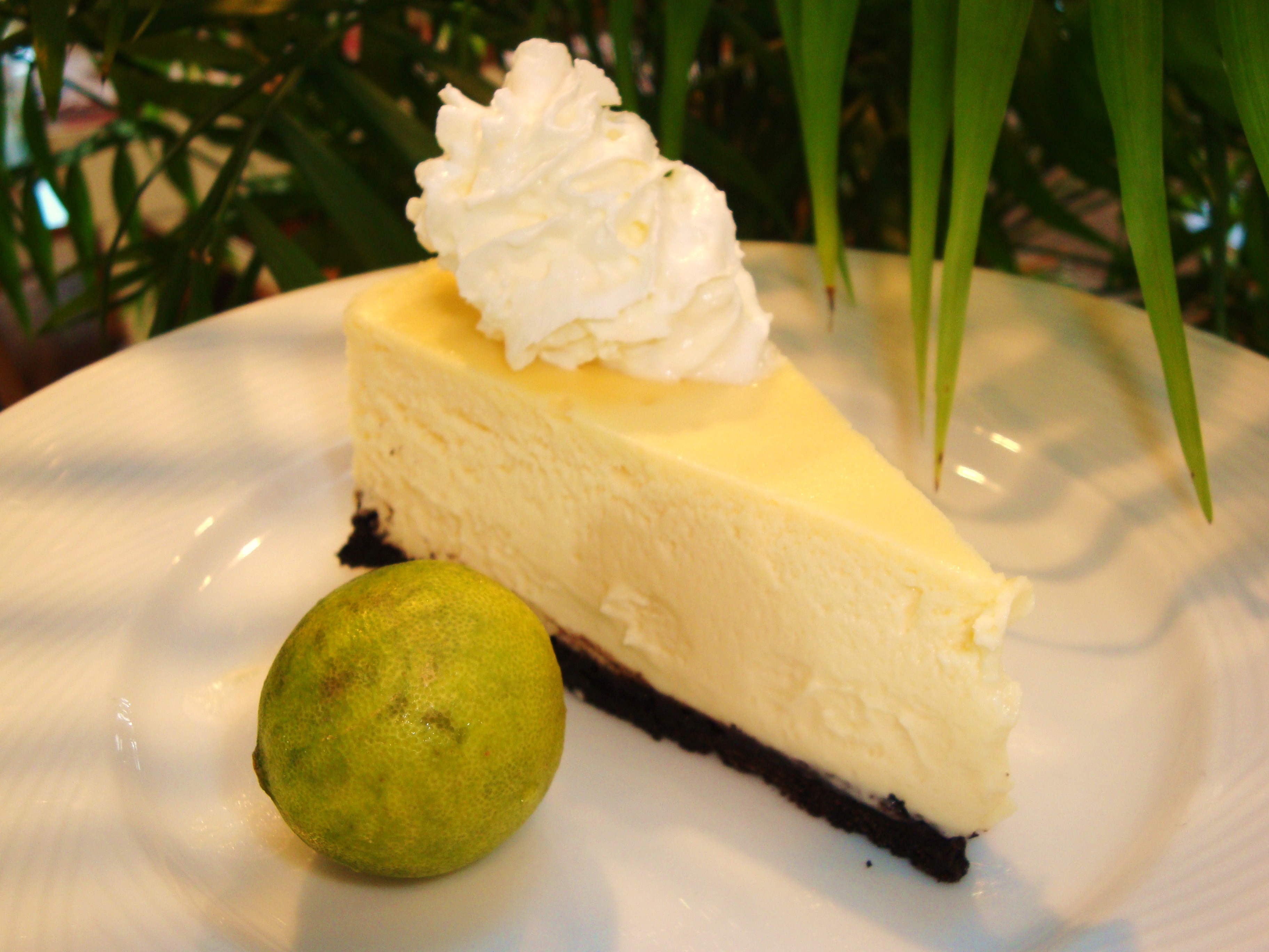 CHEESECAKE FACTORY KEY LIME CHEESECAKE--MY VERSION