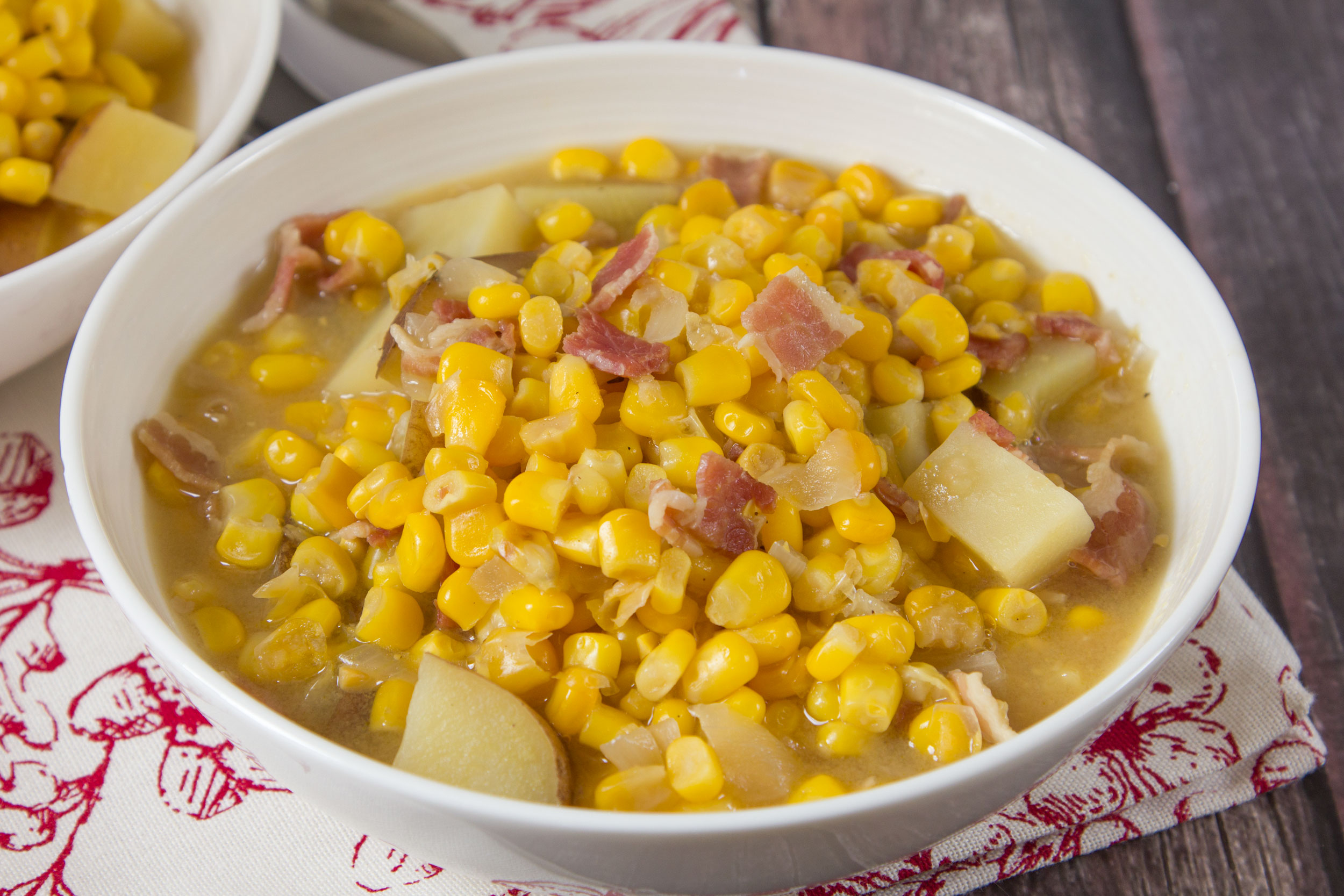 CORN CHOWDER (CROCK POT) CORN CHOWDER (CROCK POT)