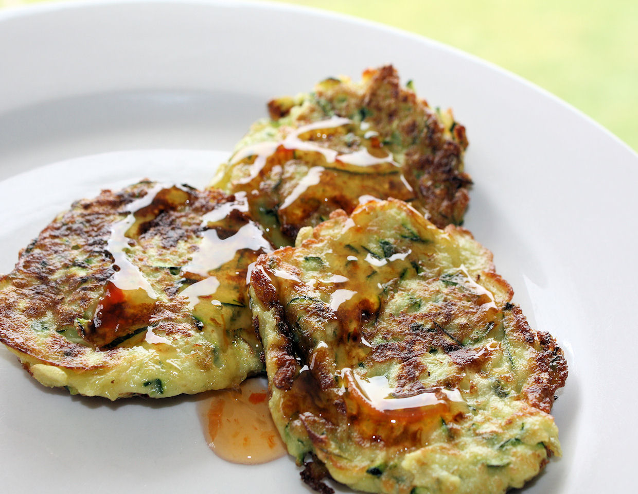 COURGETTE FRITTERS COURGETTE FRITTERS