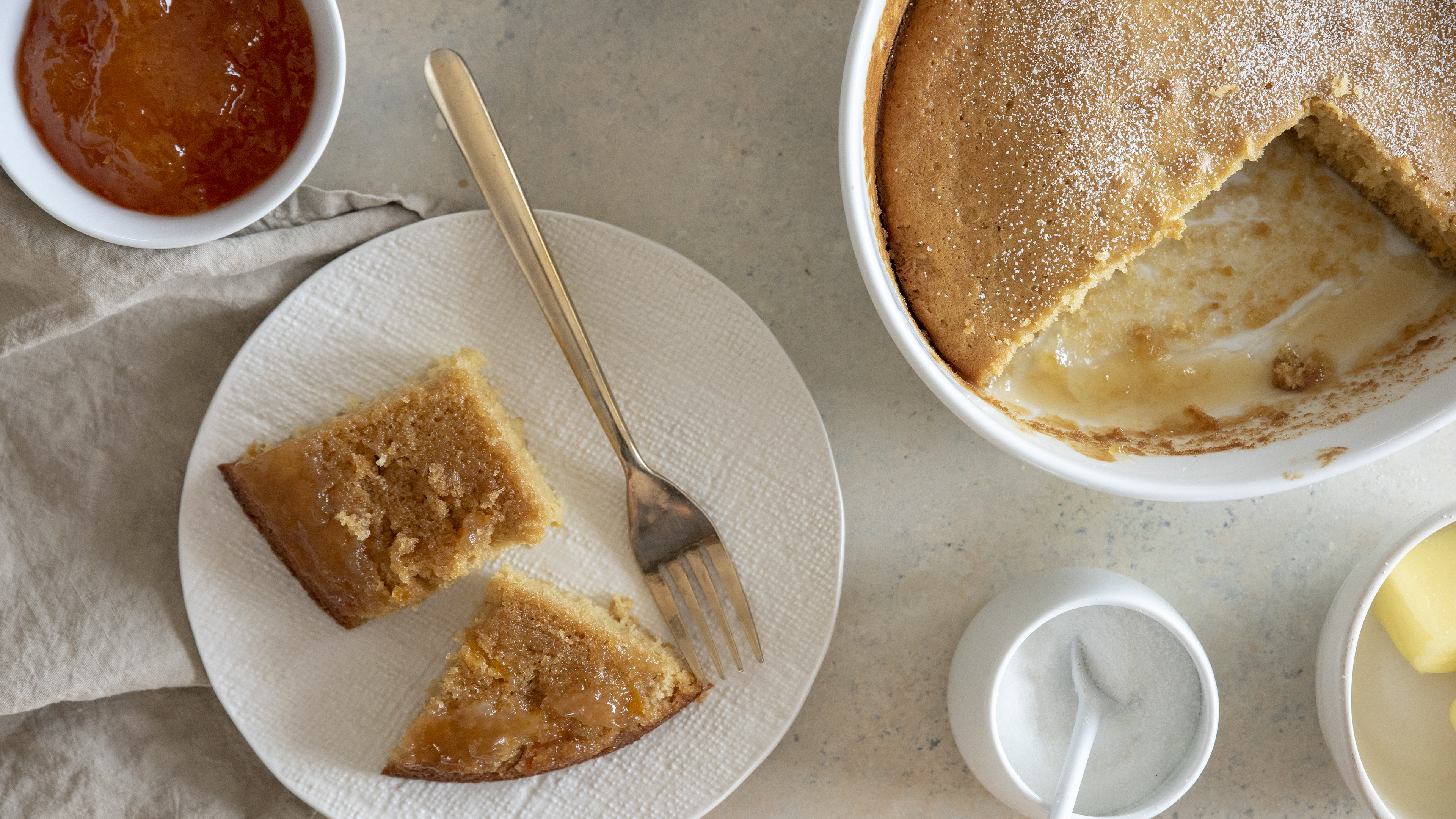 South African Telephone Pudding