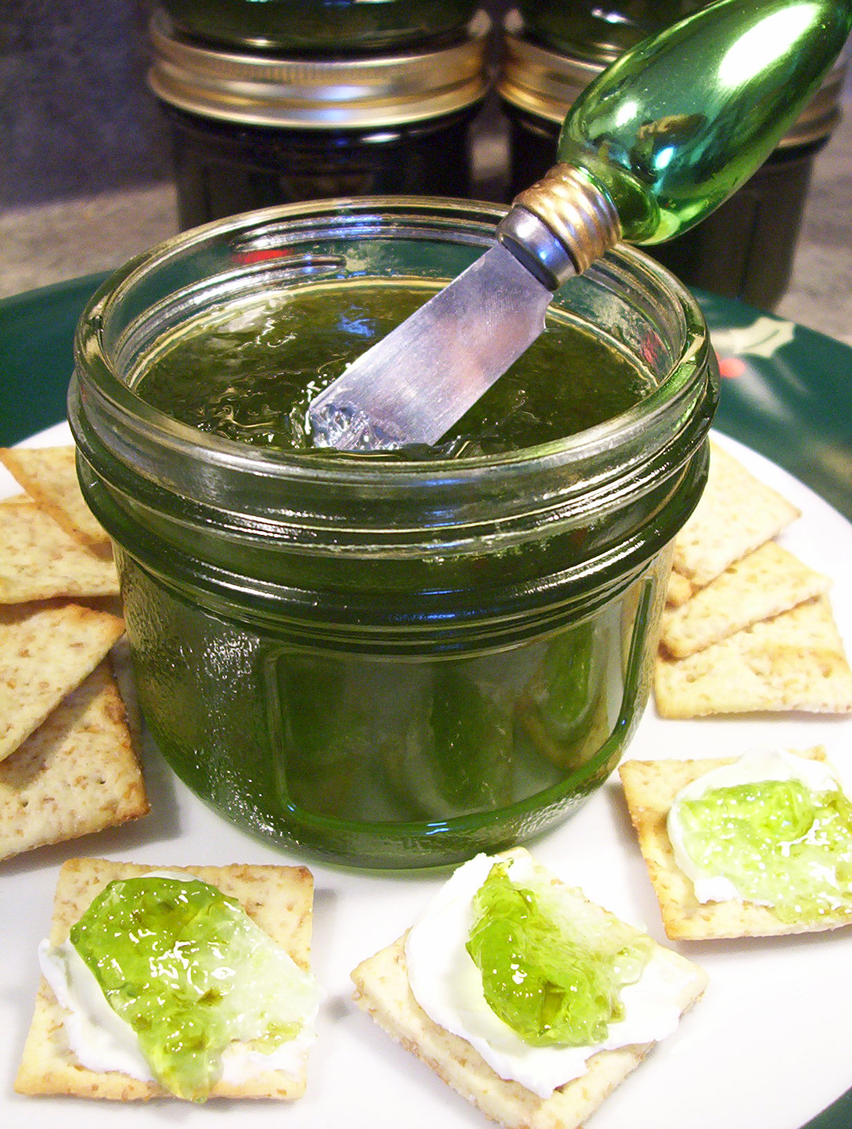 SPICY JALAPENO PEPPER JELLY