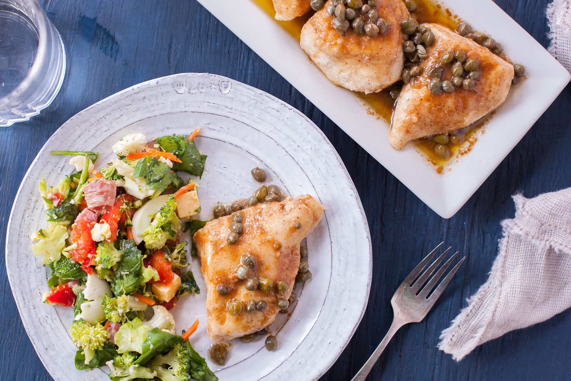 CHICKEN PICCATA - GIADA DE LAURENTIIS