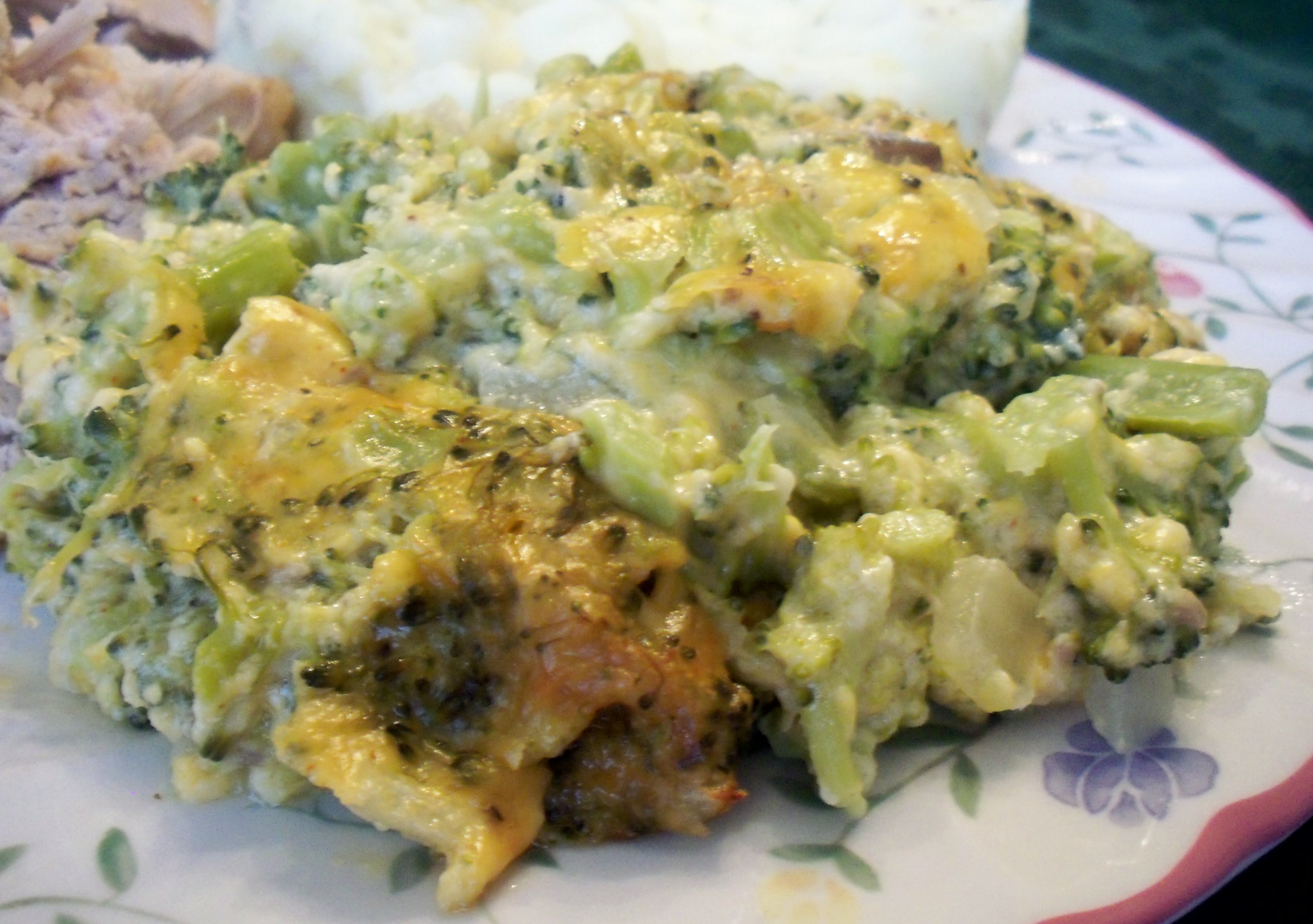 BROCCOLI-CHEESE CASSEROLE