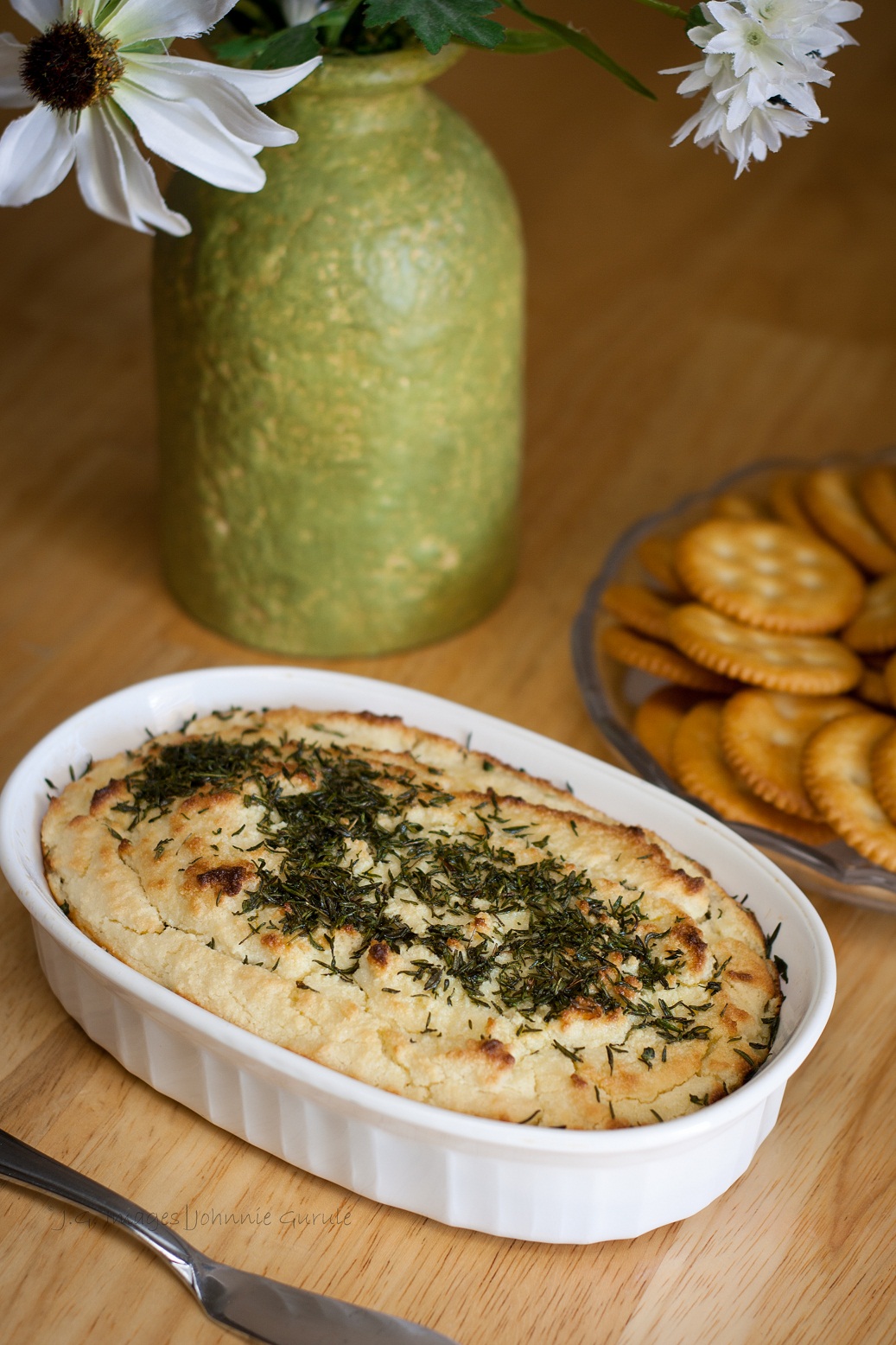 ALMOND 'FETA CHEESE' SPREAD WITH HERB OIL (VEGAN)