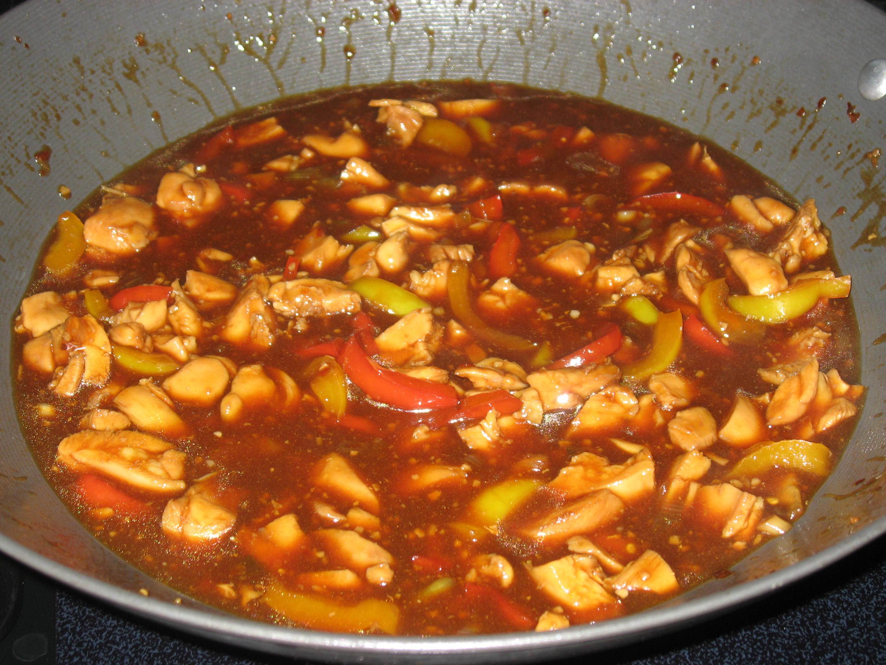 INCREDIBLE BOURBON CHICKEN