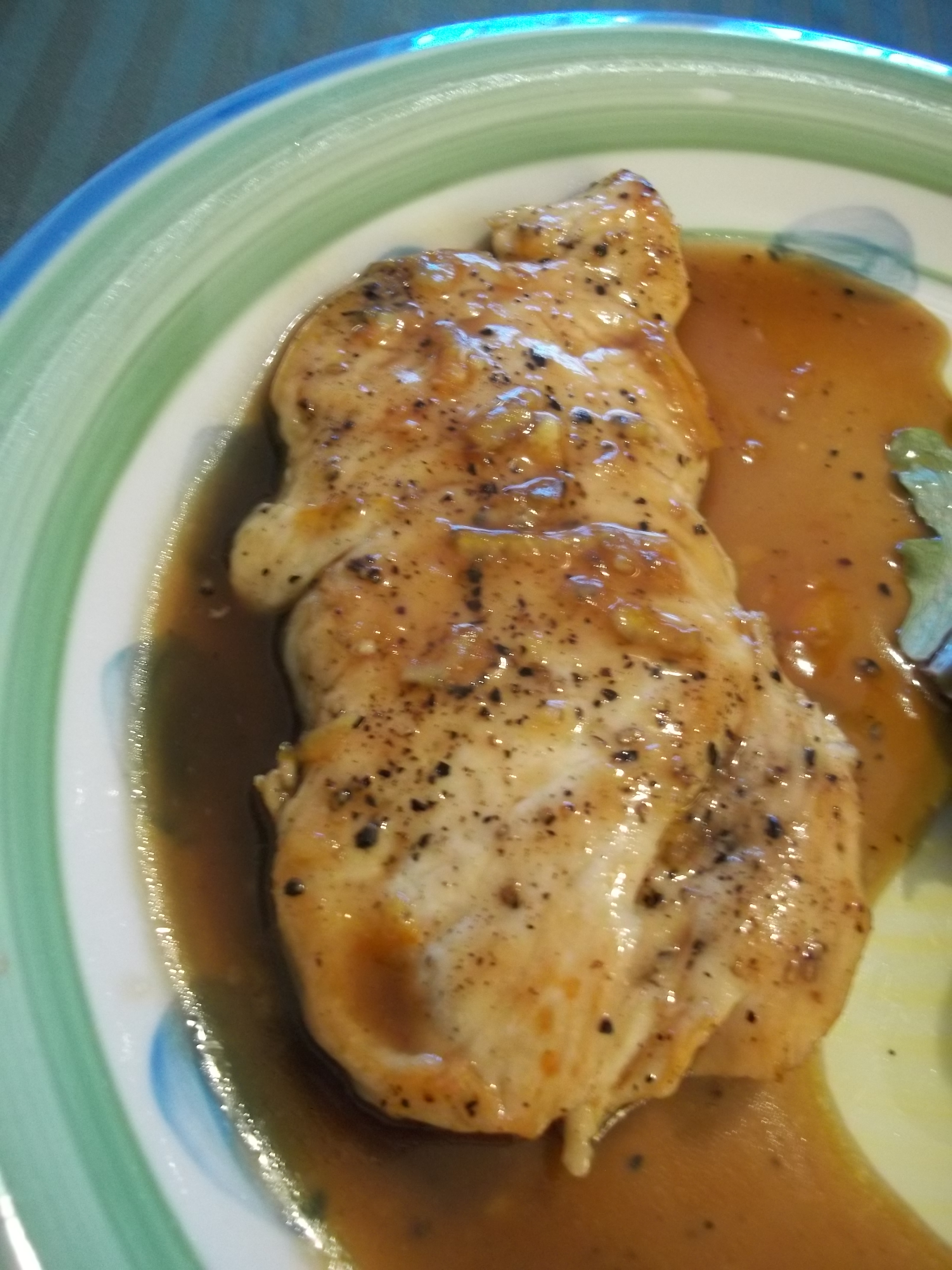 ORANGE-BALSAMIC CHICKEN
