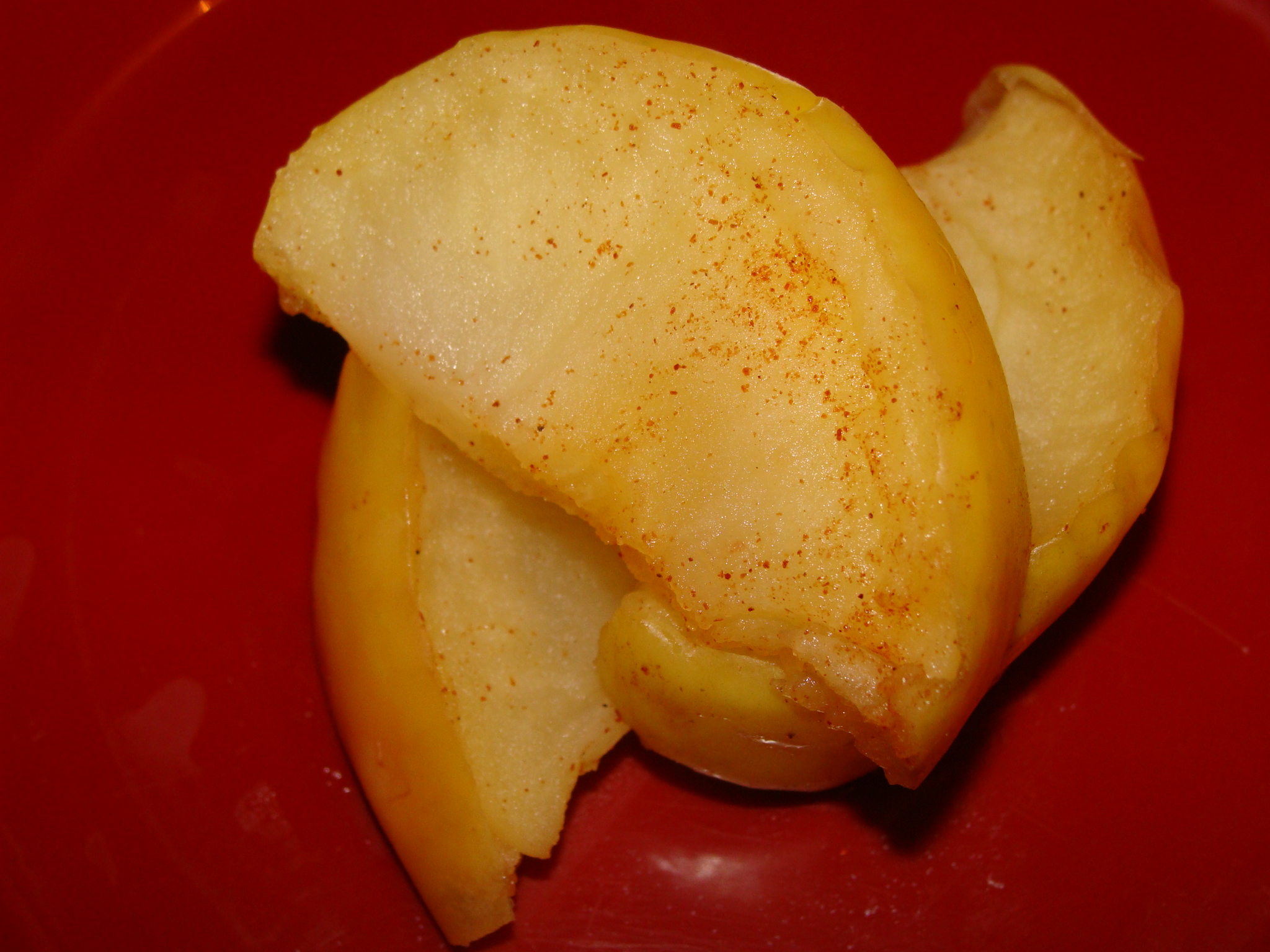 Microwave Cinnamon Apple Slices – Melanie Cooks