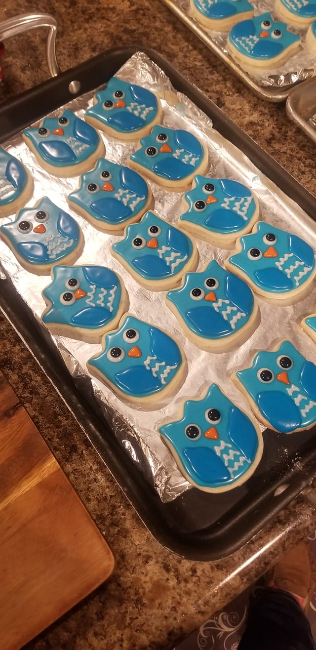 SHORTBREAD SUGAR COOKIES WITH ICING