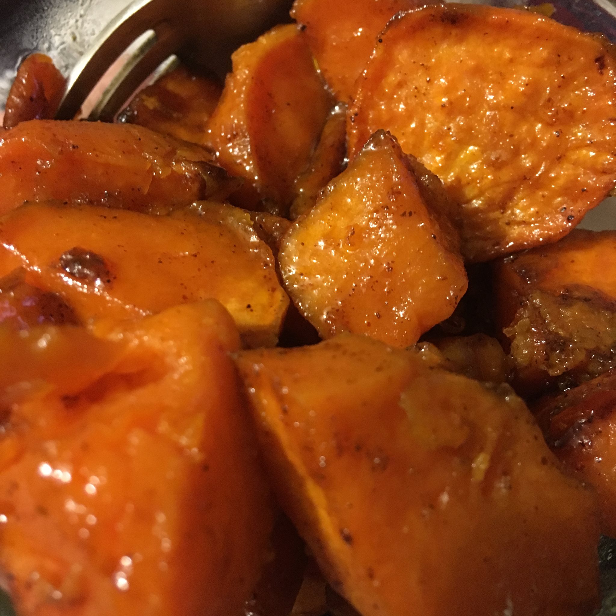 SPICY SWEET POTATOES