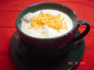 BAKED POTATO SOUP