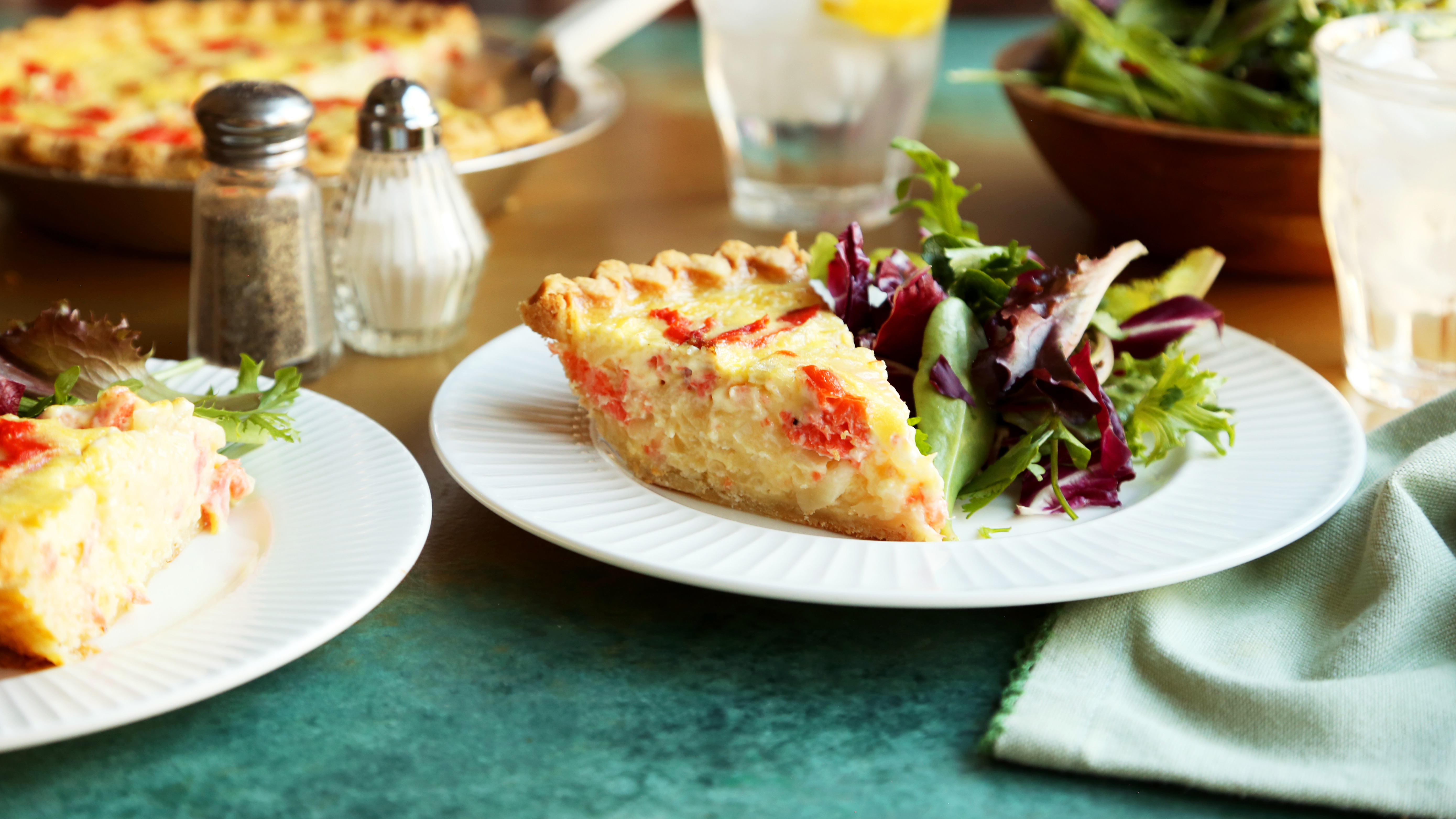 Smoked Salmon Quiche