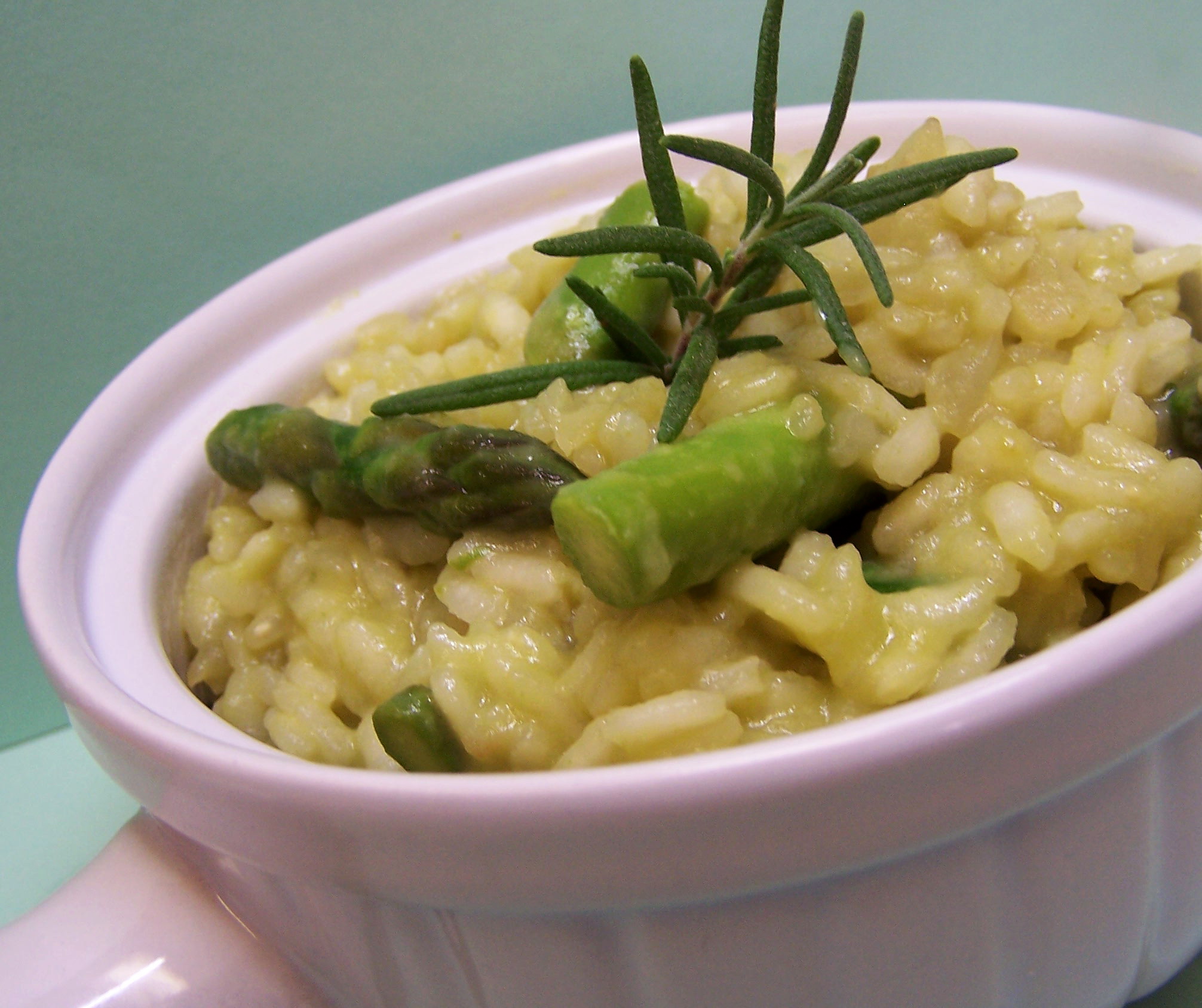 ✔ Healty CREAM OF ASPARAGUS RISOTTO