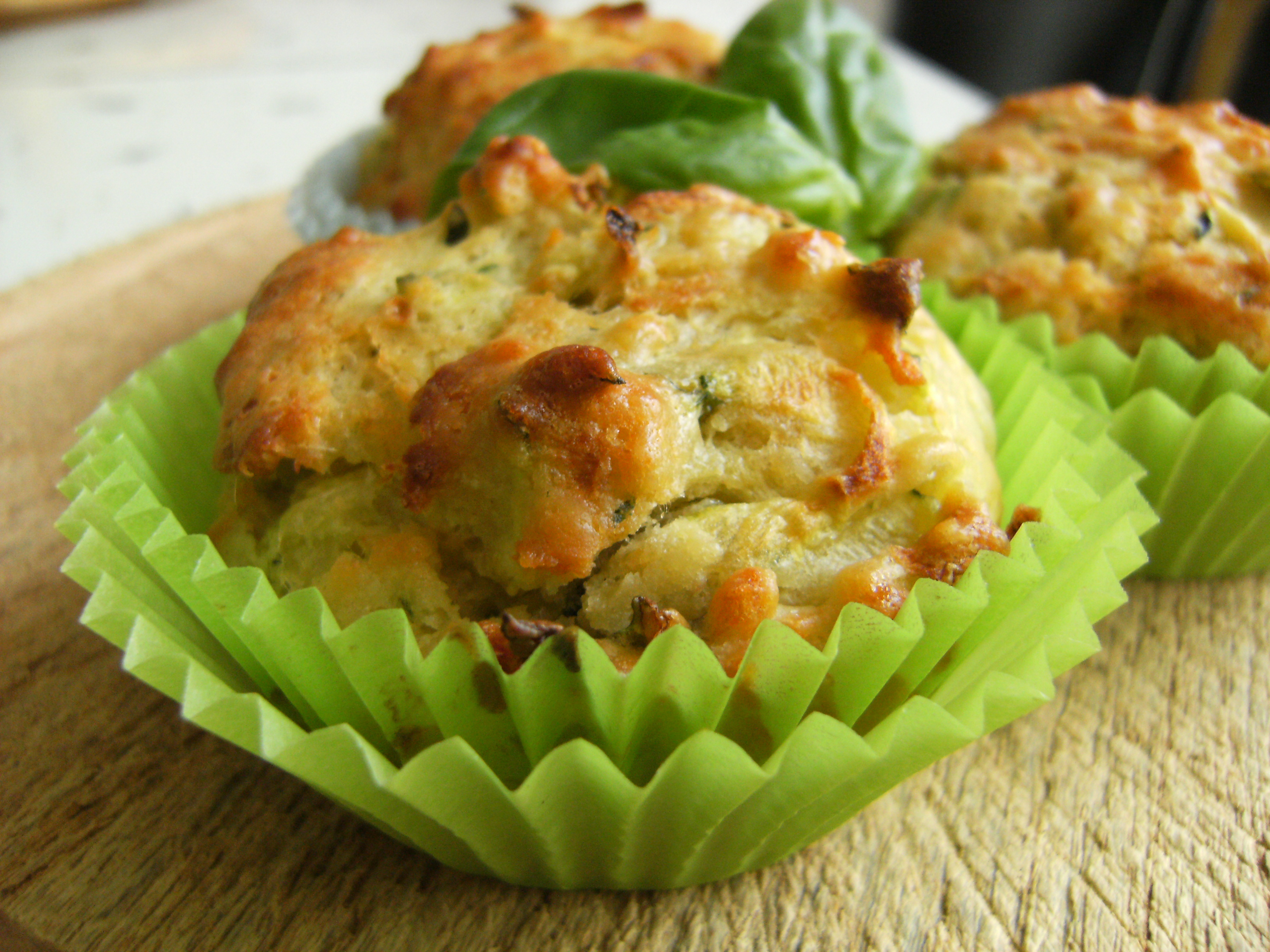 Tomato Basil Muffins