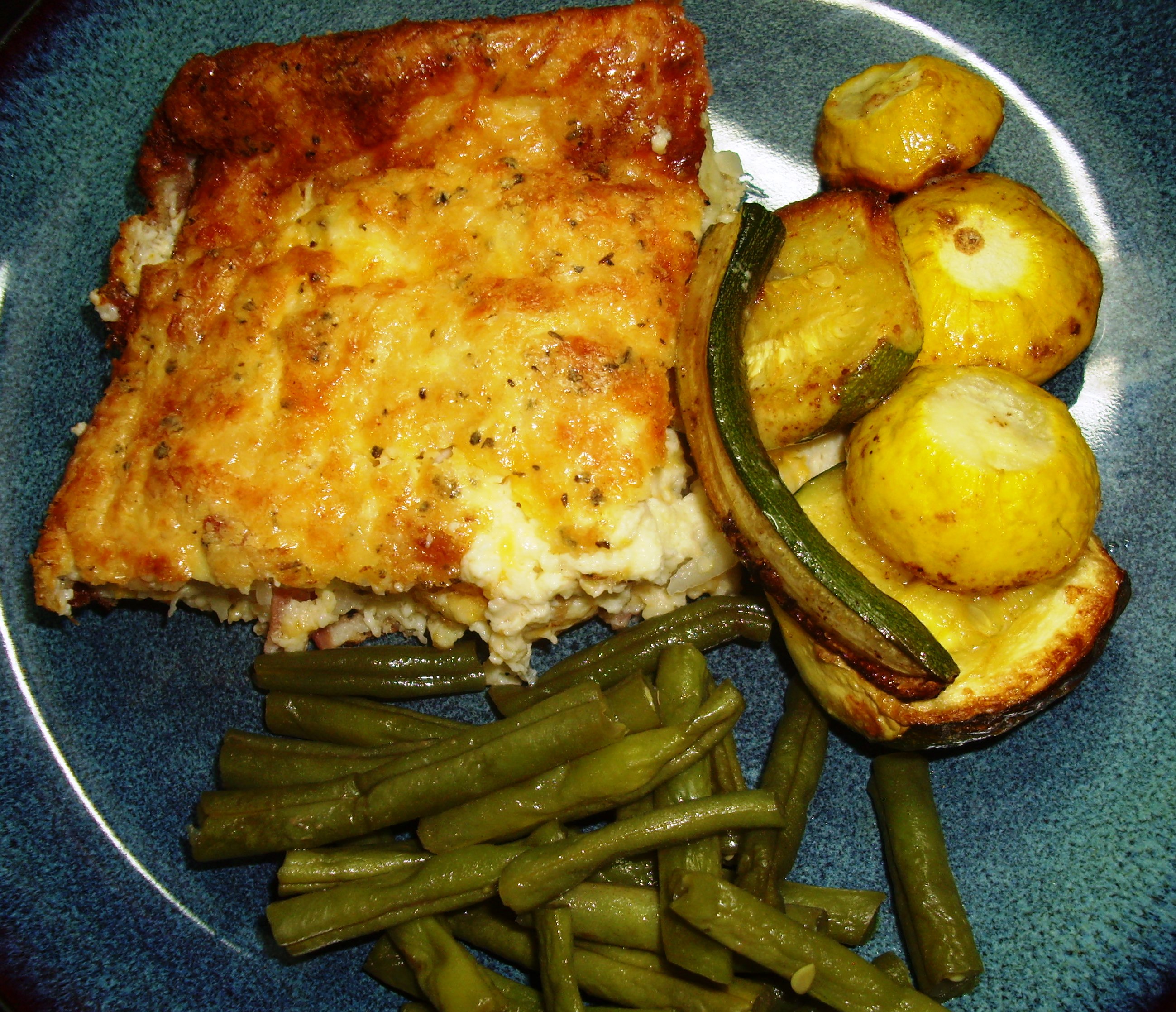 CRUSTLESS COUNTRY QUICHE / OMELETE CRUSTLESS COUNTRY QUICHE / OMELETE