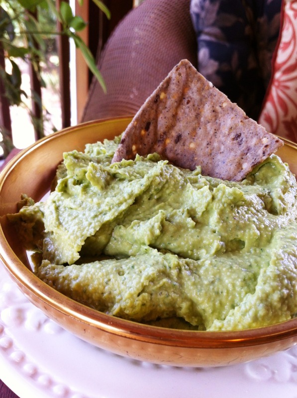 Pesto and Fresh Basil Hummus