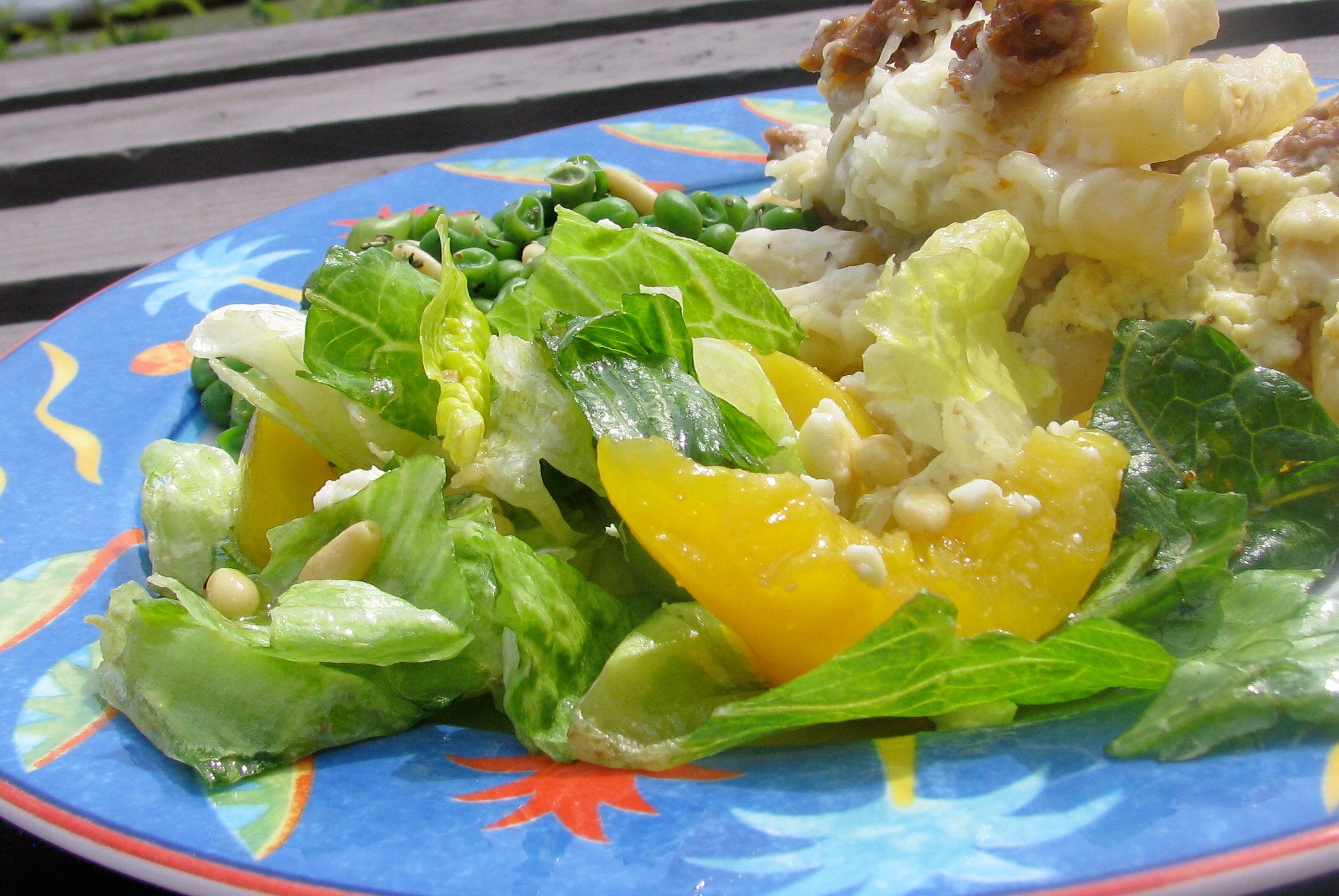 Green Salad with Oranges, Cranberries and Pecans - Recipe Girl