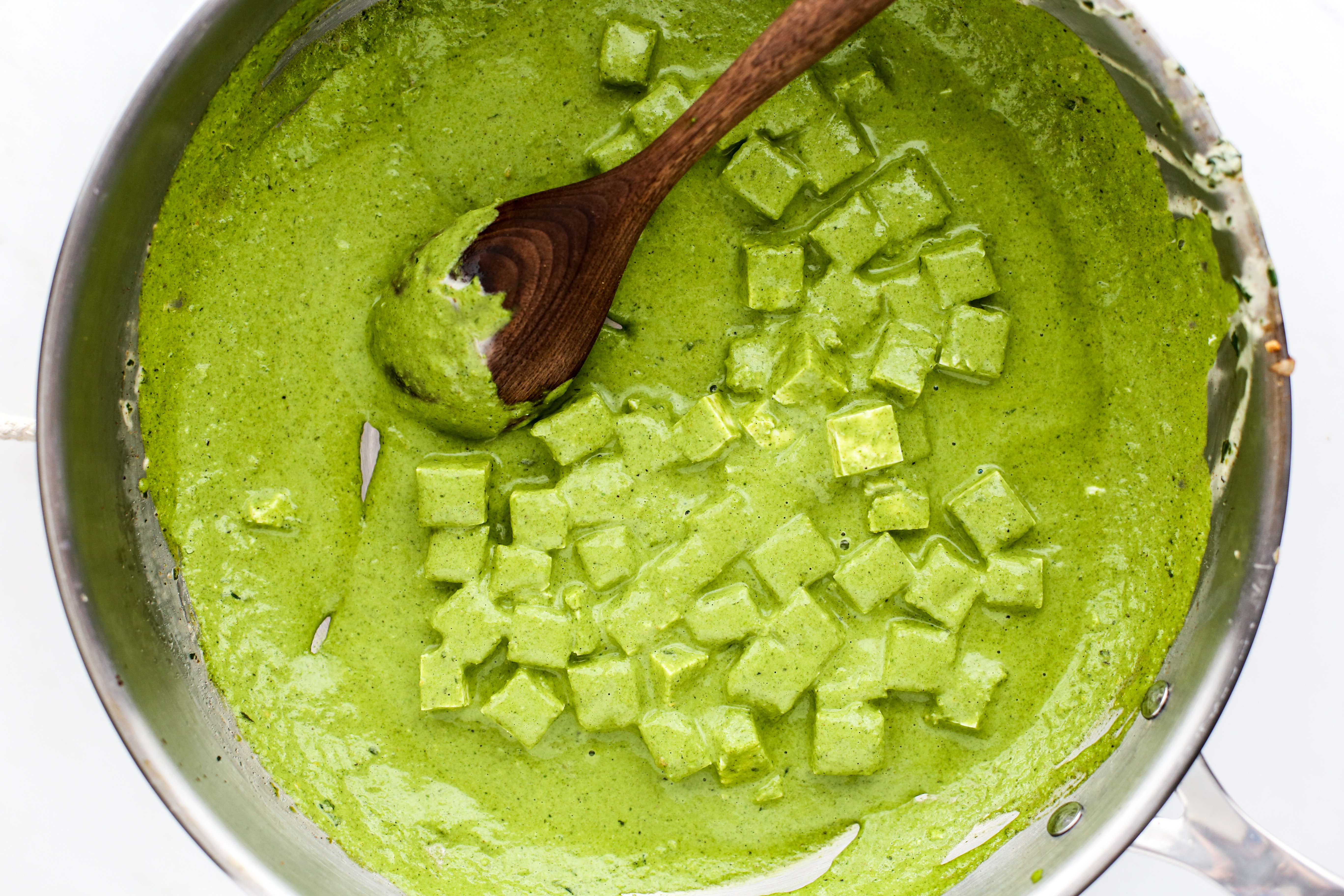 I LOVE PALAK PANEER (SPINACH AND CHEESE CURRY)