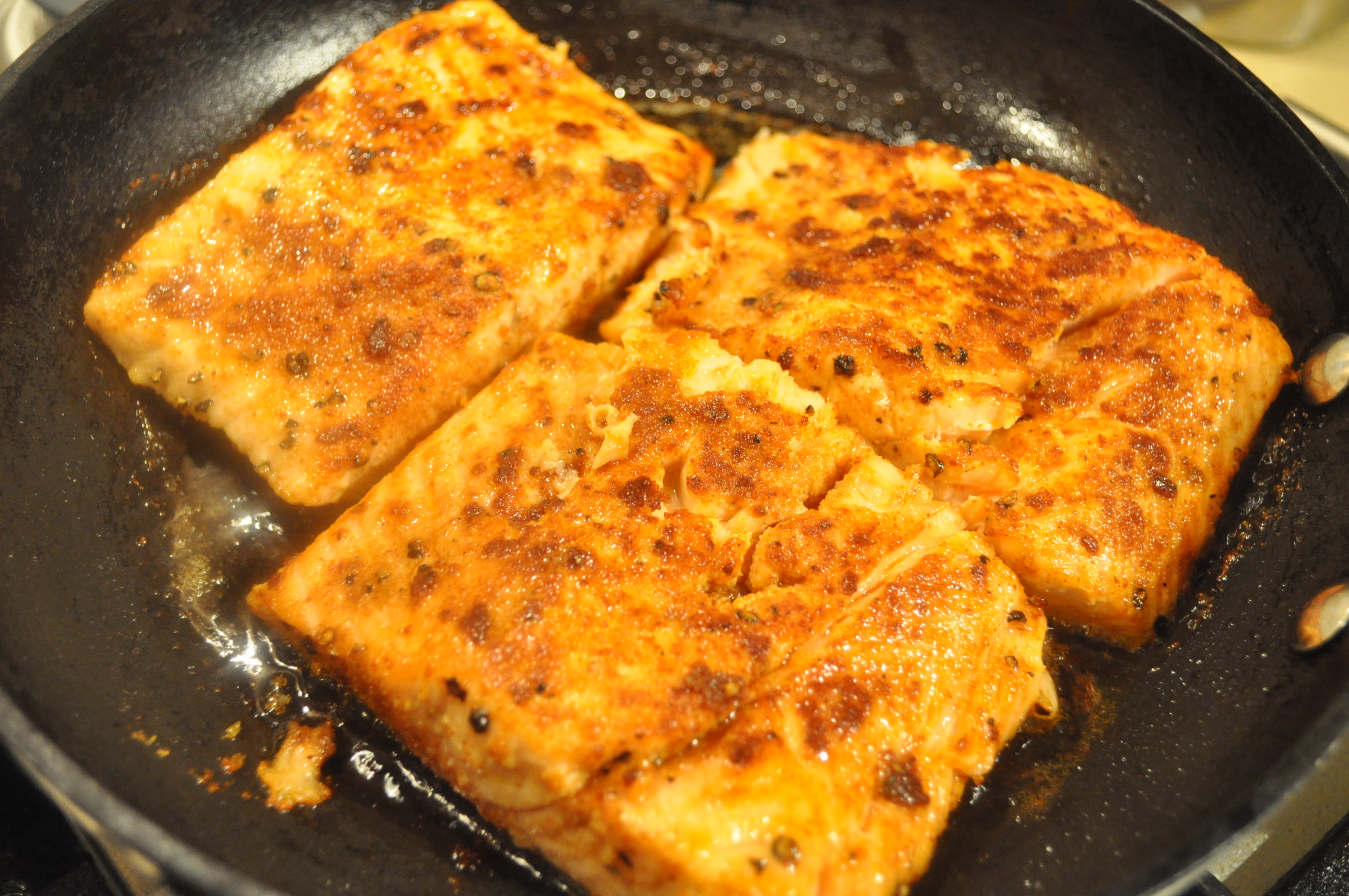 Pan Seared Salmon With Dill Tartar Sauce Recipe Food Com