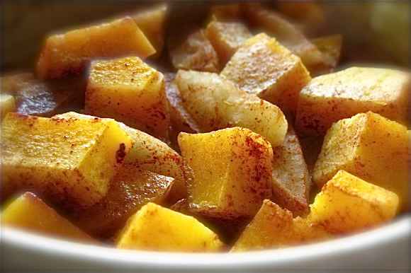 Apple - yam Sweet Apple Cinnamon Yam Bake - The Wooden Skillet