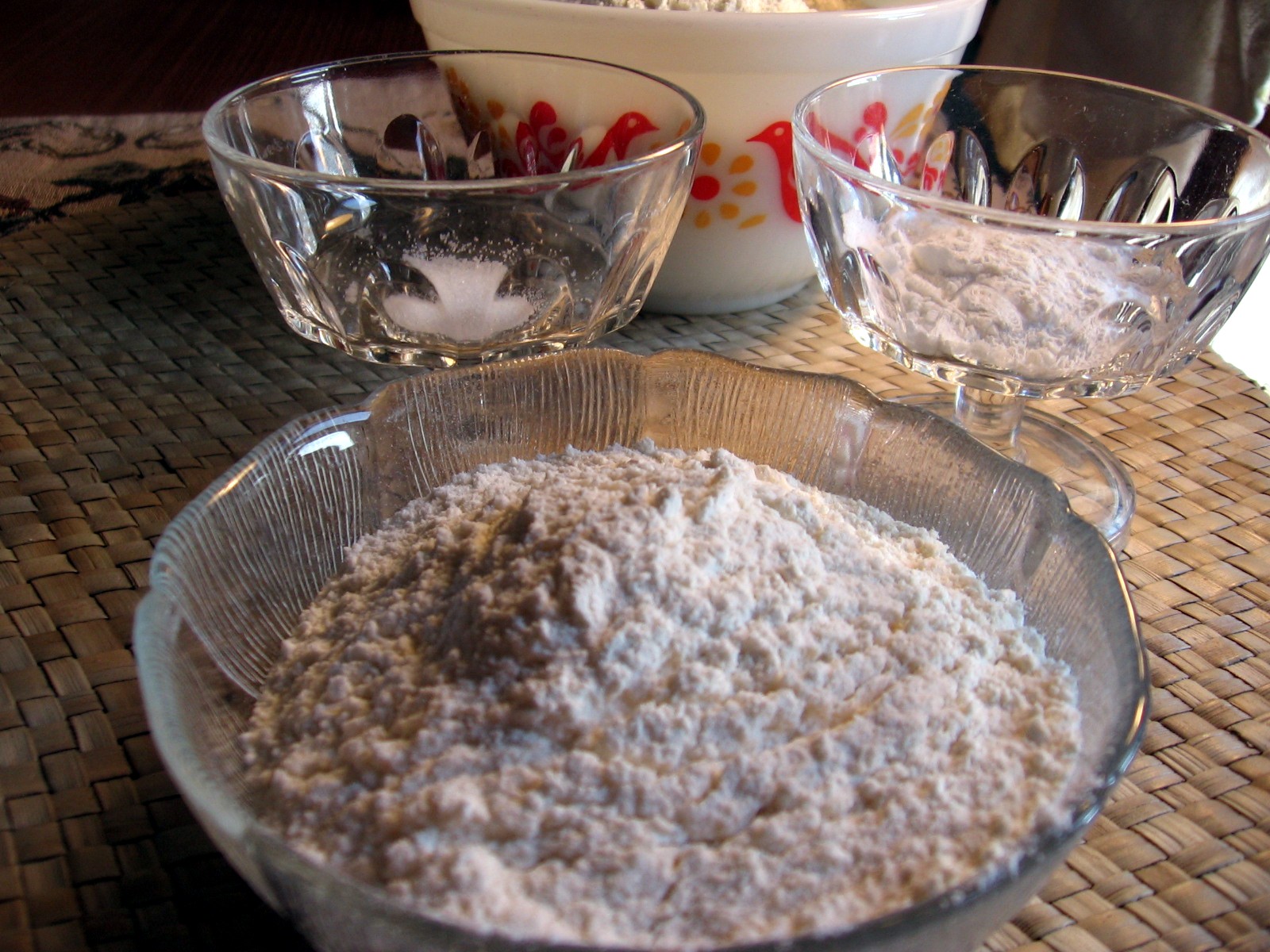 HOMEMADE SELF-RISING WHITE FLOUR OR WHOLE WHEAT FLOUR