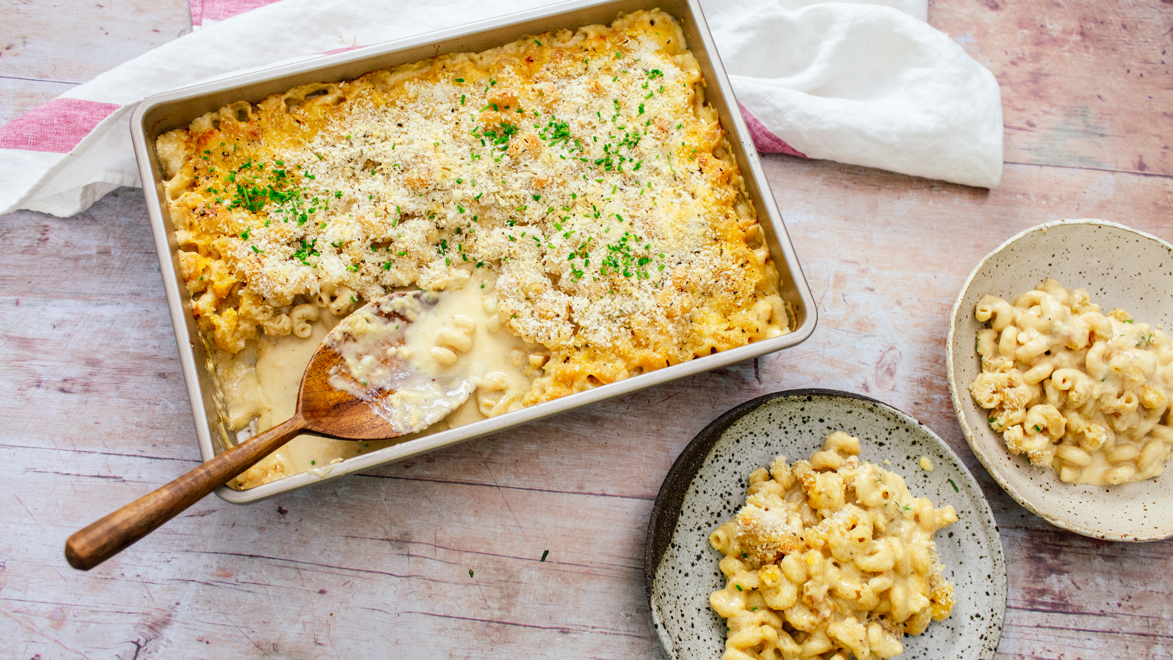 GOURMET FOUR CHEESE MACARONI AND CHEESE