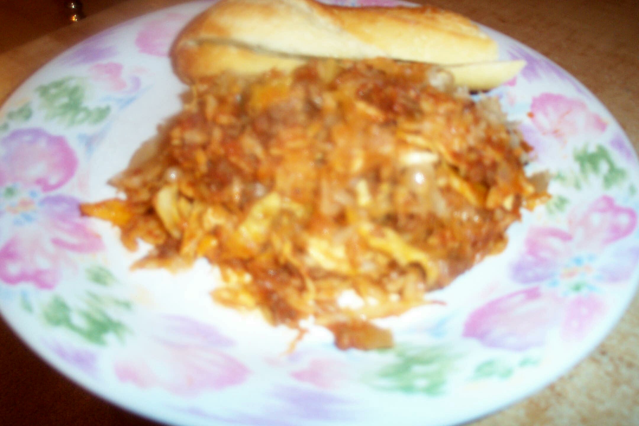 LAYERED CABBAGE ROLL CASSEROLE