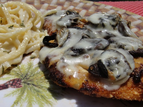 CHICKEN BREASTS WITH PORTABELLA MUSHROOMS