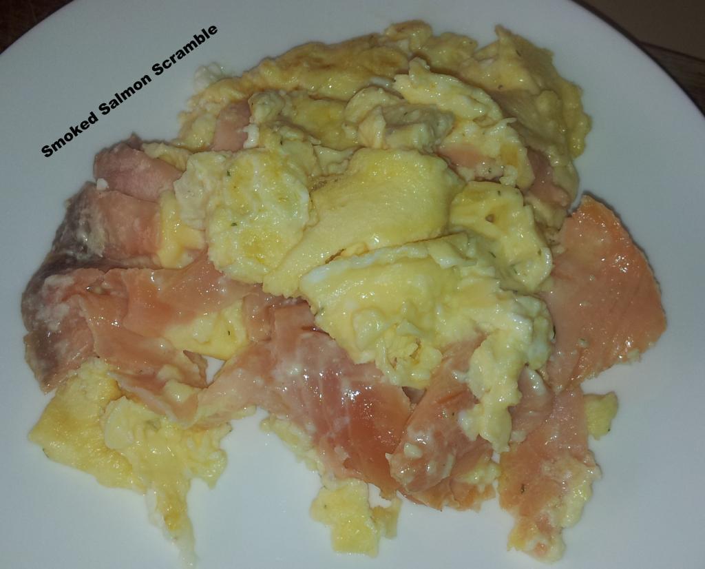 SMOKED SALMON SCRAMBLE