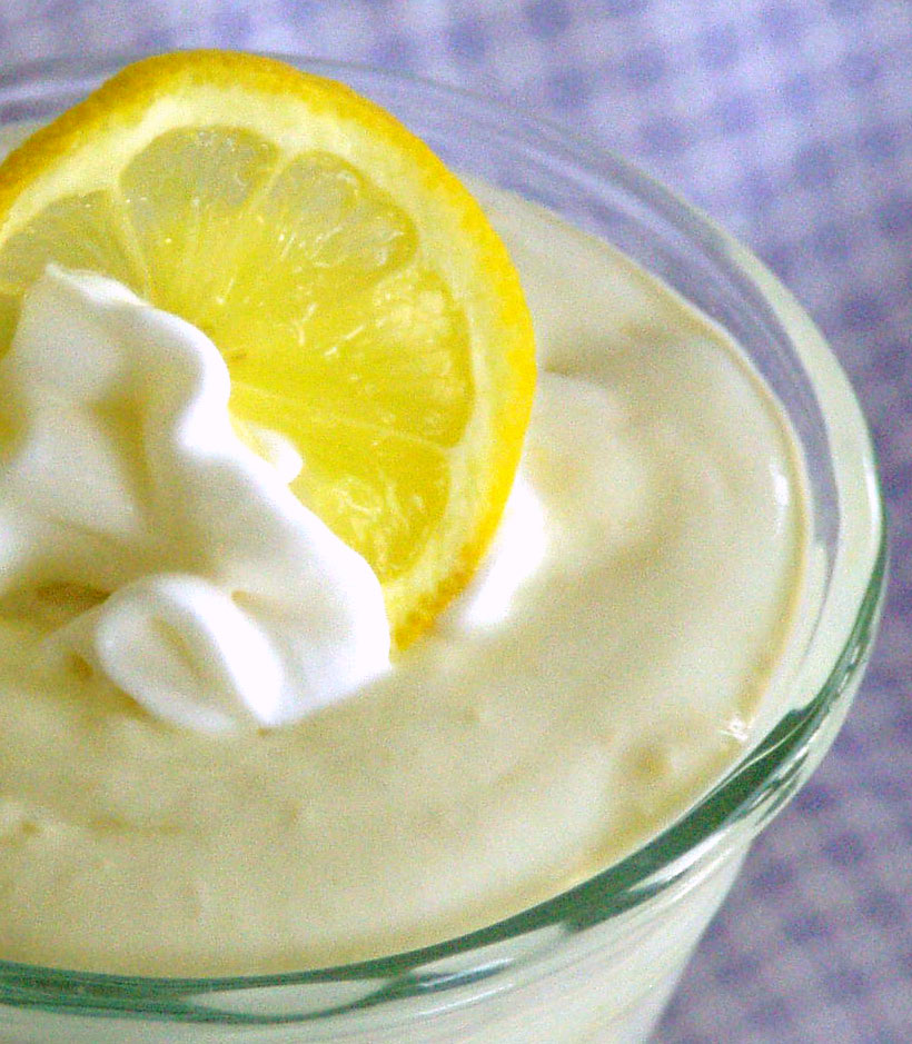 LEMON PINEAPPLE CAN-CAN DESSERT