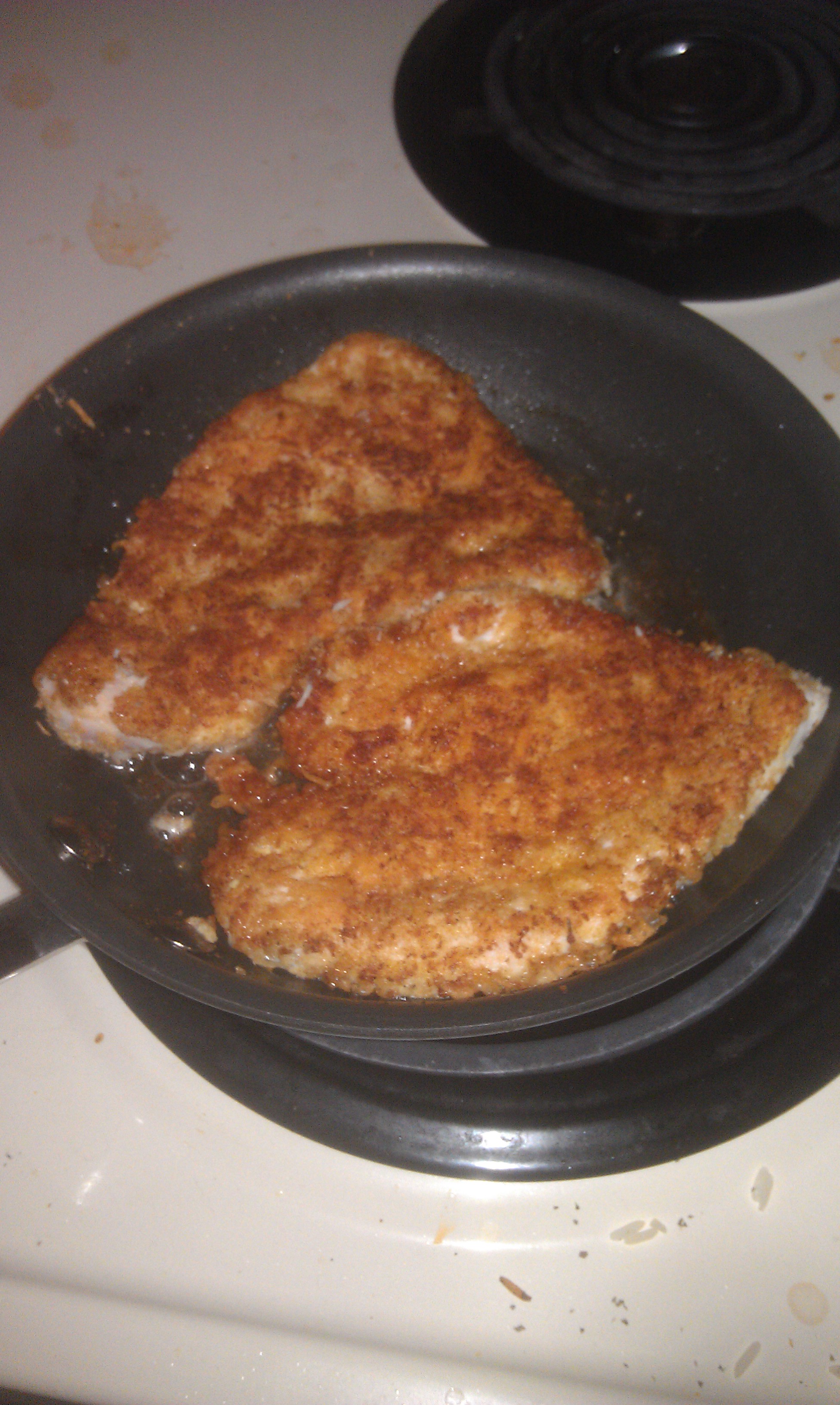 PARMESAN CRUSTED TURKEY CUTLETS