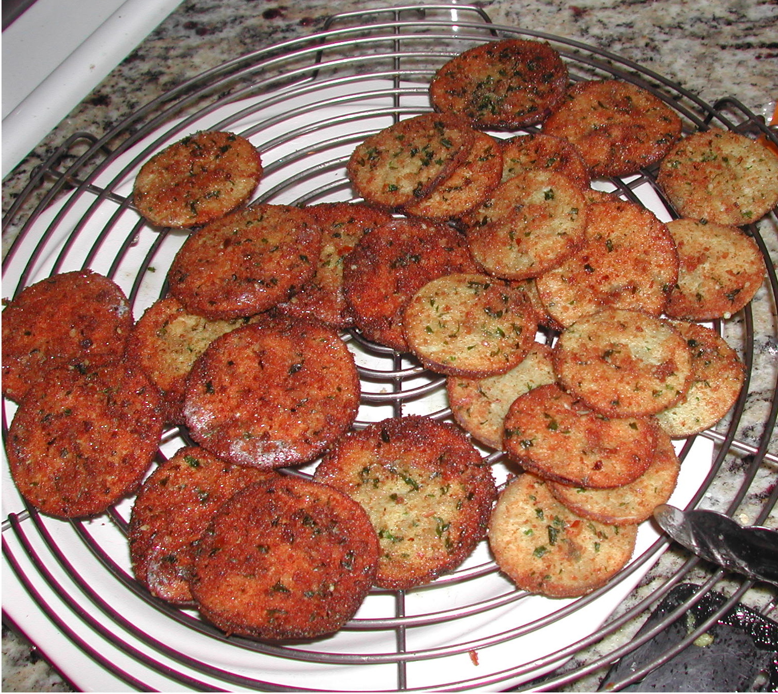 FRIED EGGPLANT (AUBERGINE)