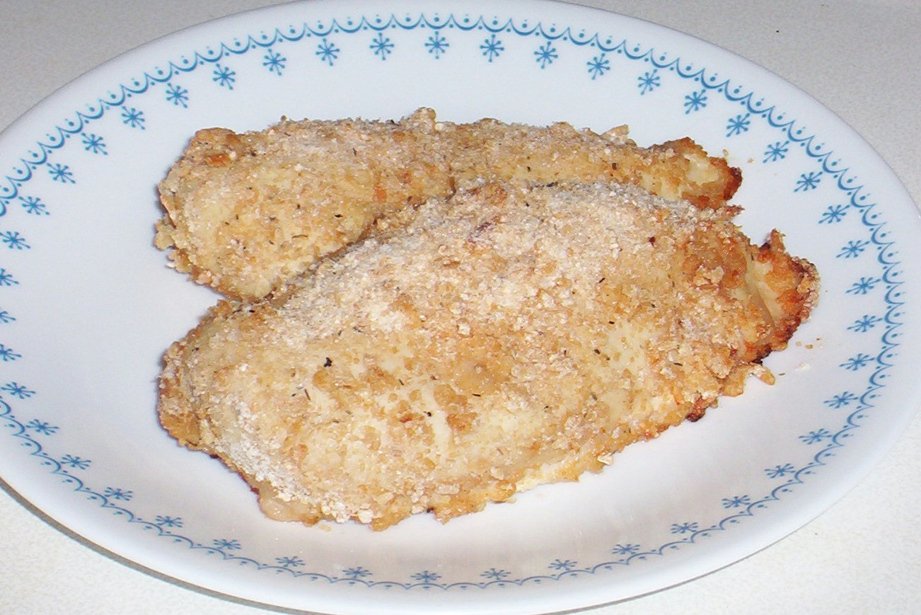 CRISPY BAKED CHICKEN BREASTS