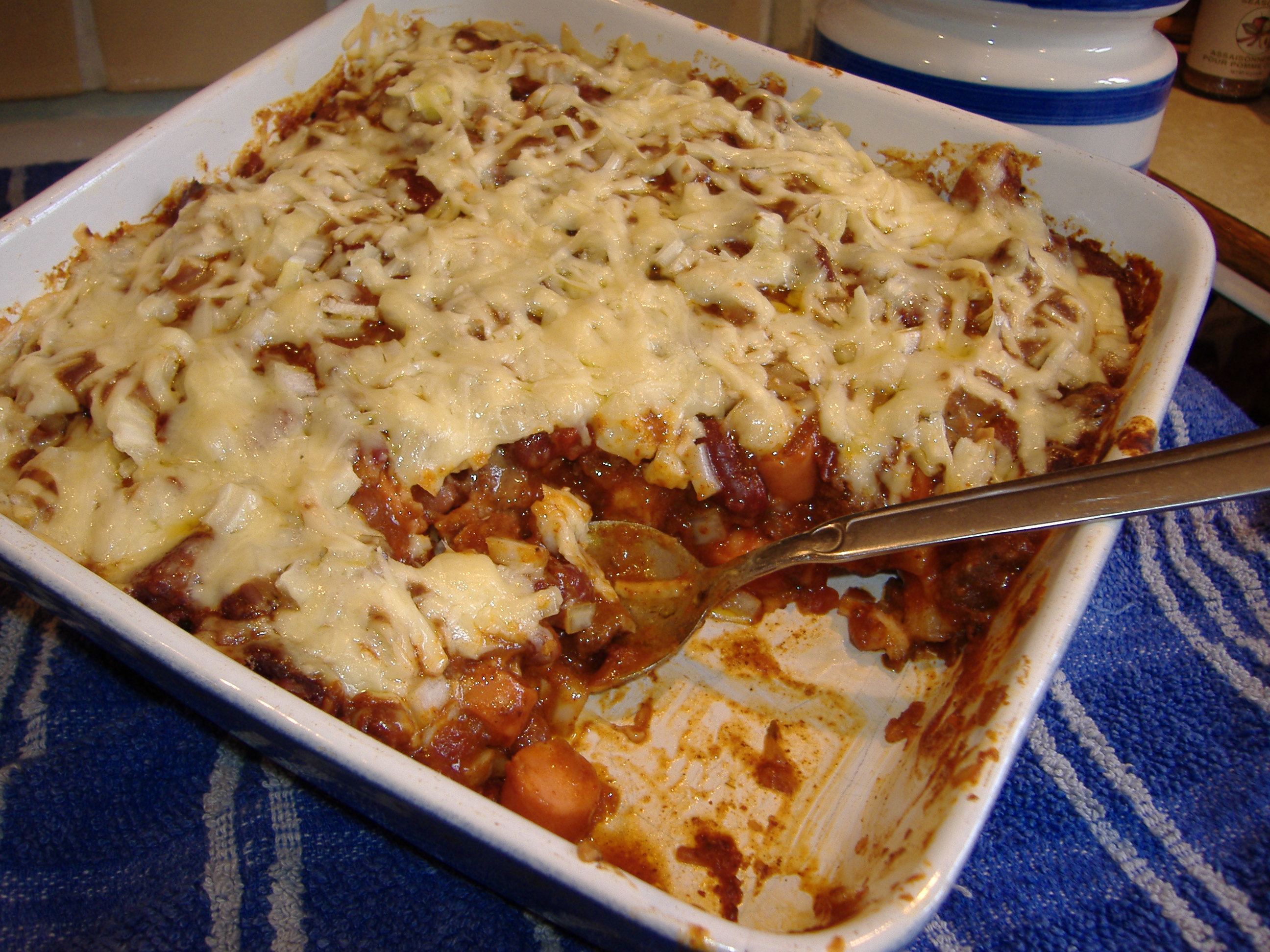 ✻ How To Make CHILI DOG CASSEROLE