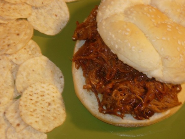 CROCK POT COLA BARBECUE PORK ROAST