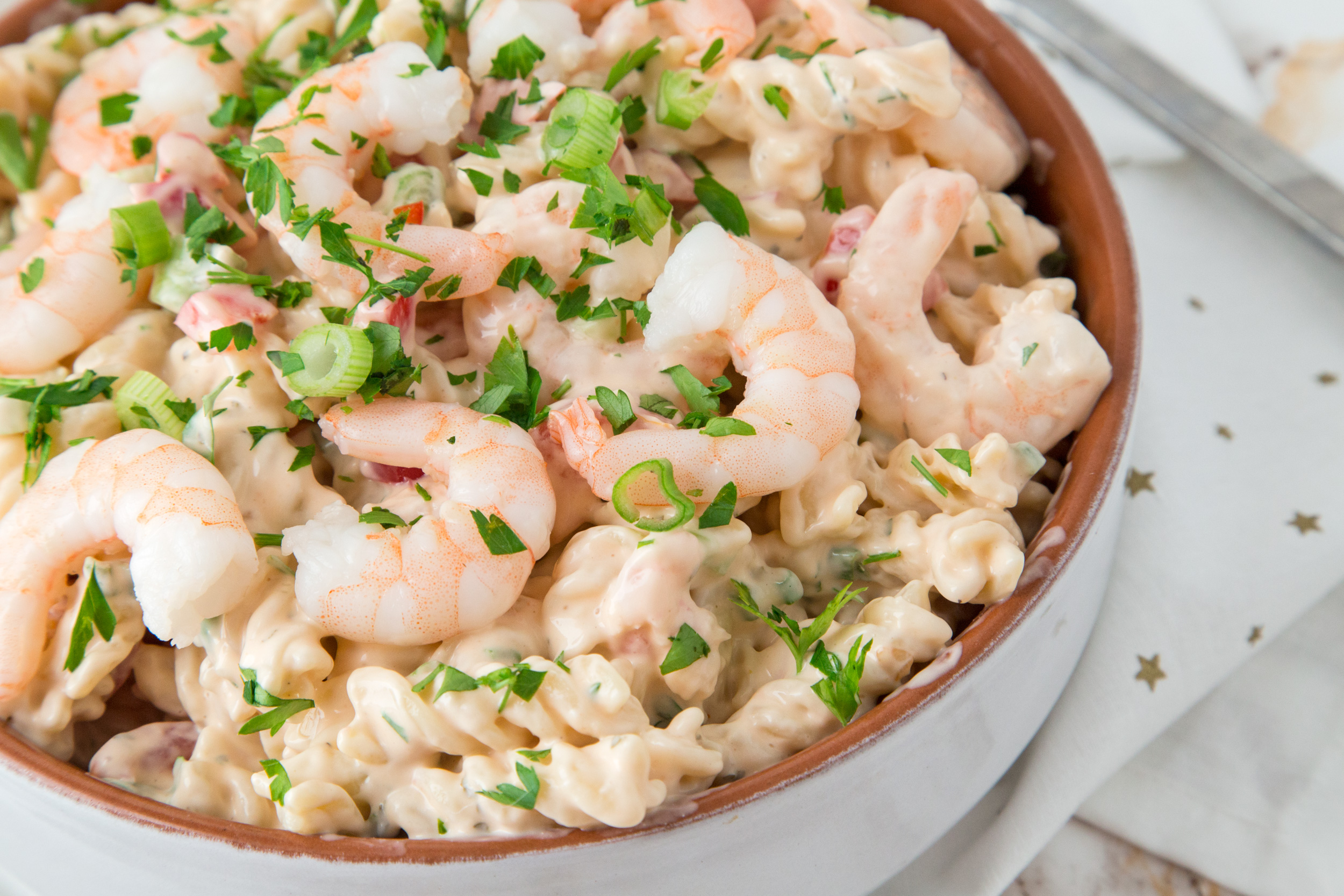 Recipe SHRIMP LOUIS PASTA SALAD - This easy Recipe