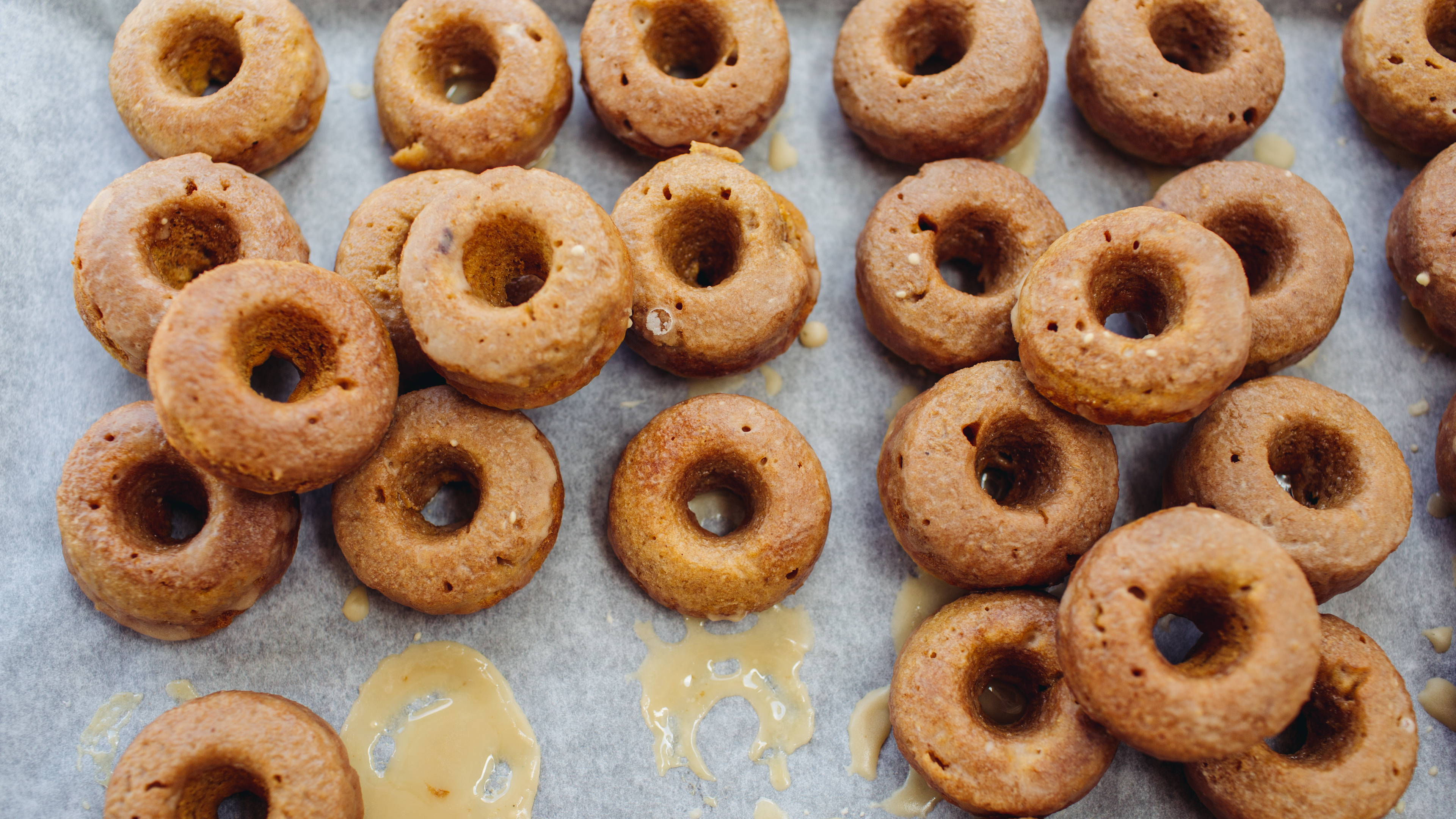 Baked Pumpkin Doughnuts