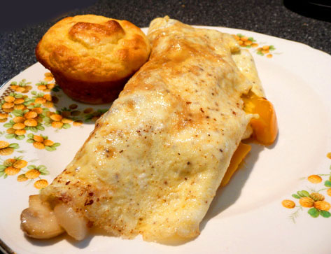 The art of French Omelette making - The FoodOlic recipes