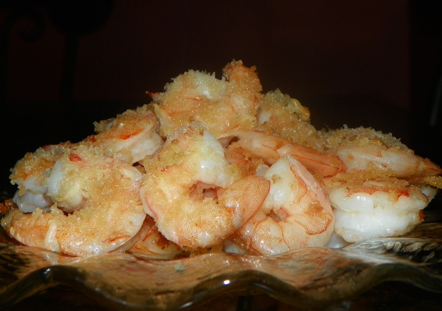 OUTRAGEOUSLY GOOD BROILED SHRIMP!