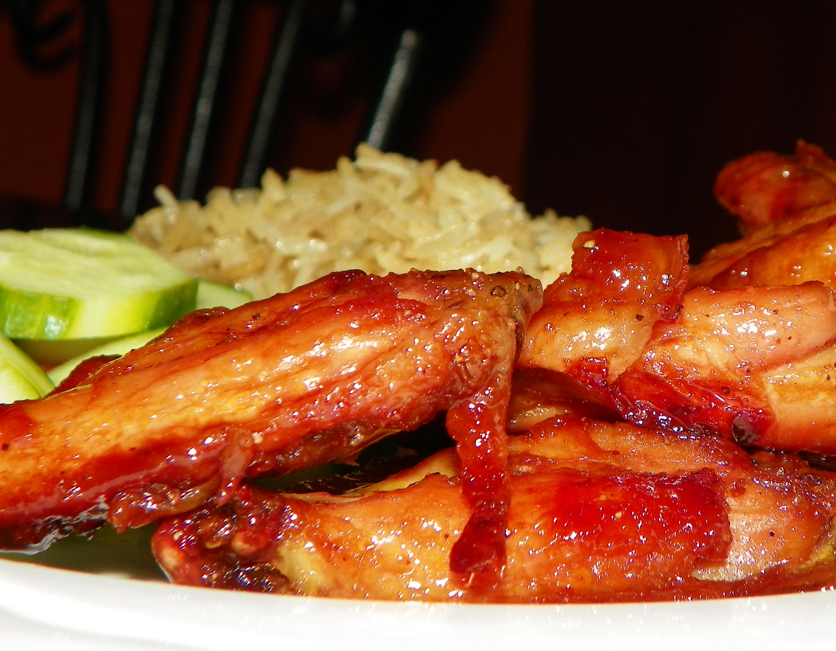 Weber Honey Garlic Chicken Wings on Vimeo