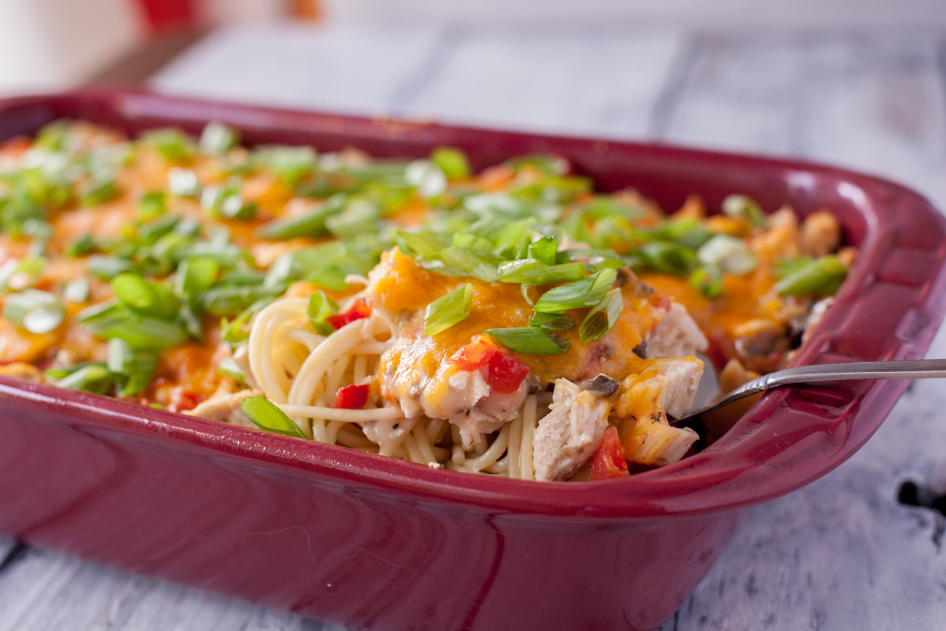 Chicken spaghetti casserole paula cheap deen