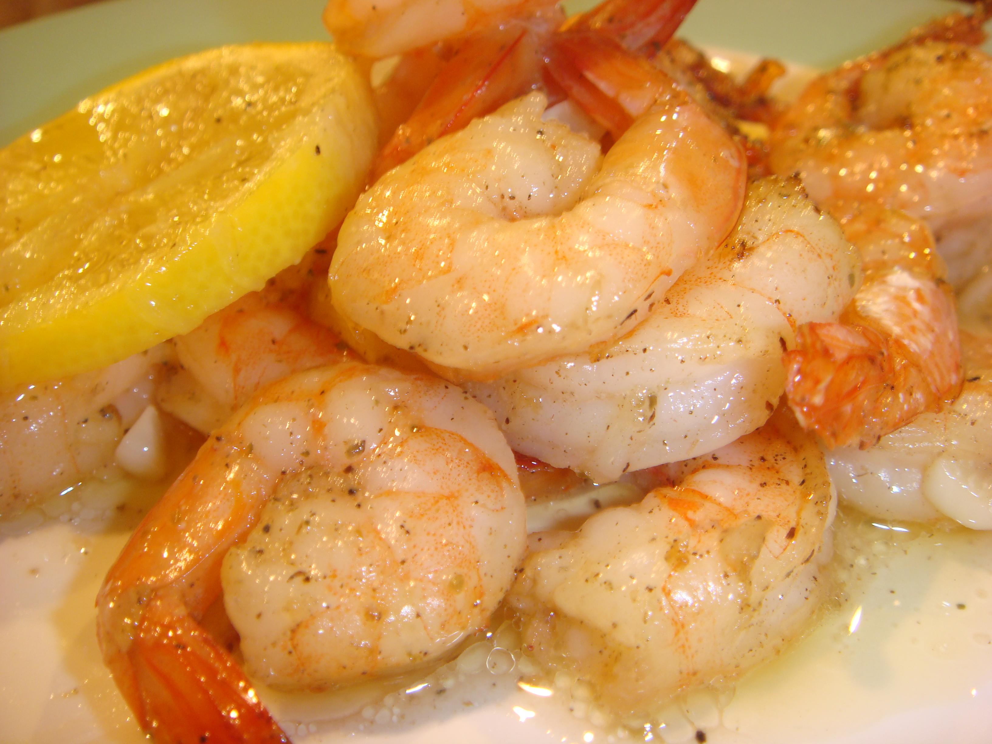 Roasted Lemon Garlic Herb Shrimp Recipe Food Com