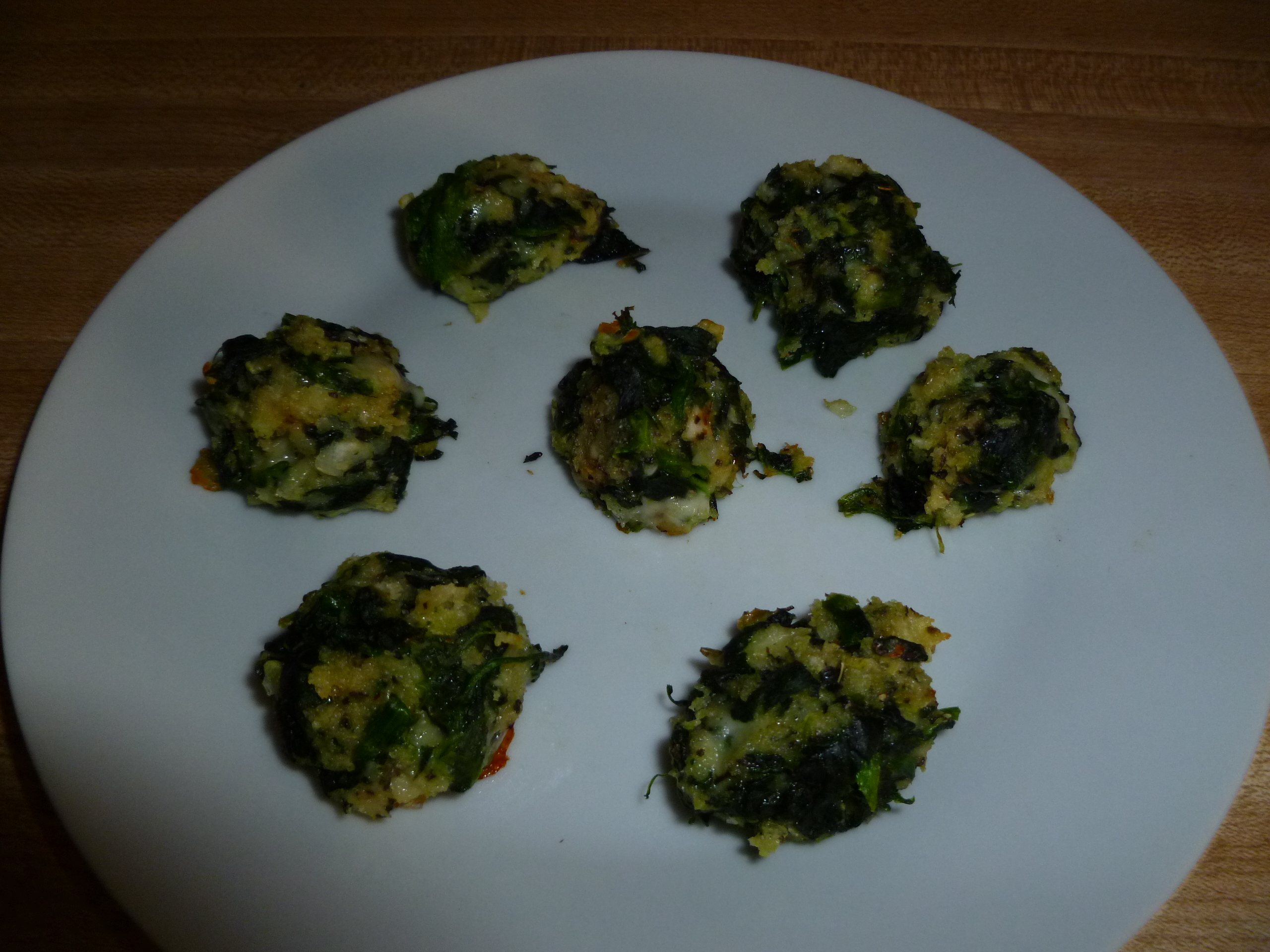 SPINACH FALAFEL BALLS