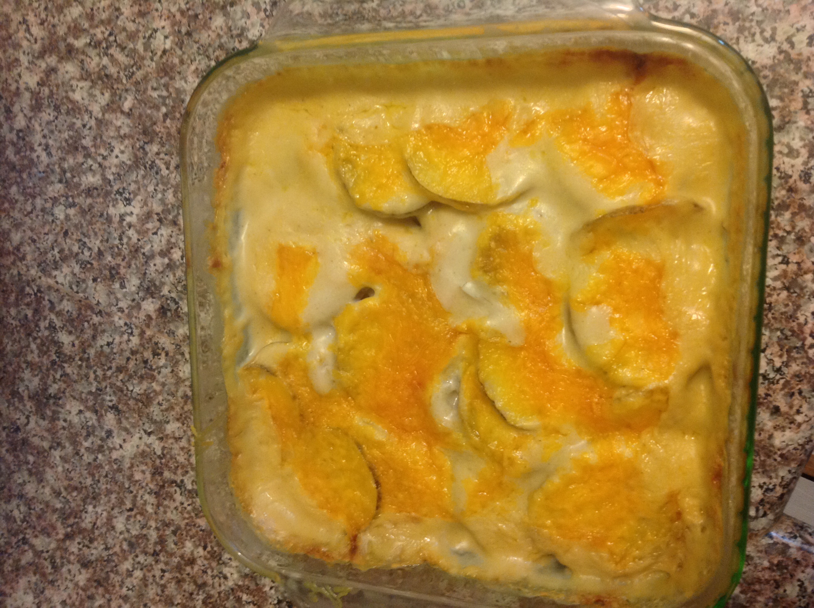 MICROWAVE SCALLOPED POTATOES