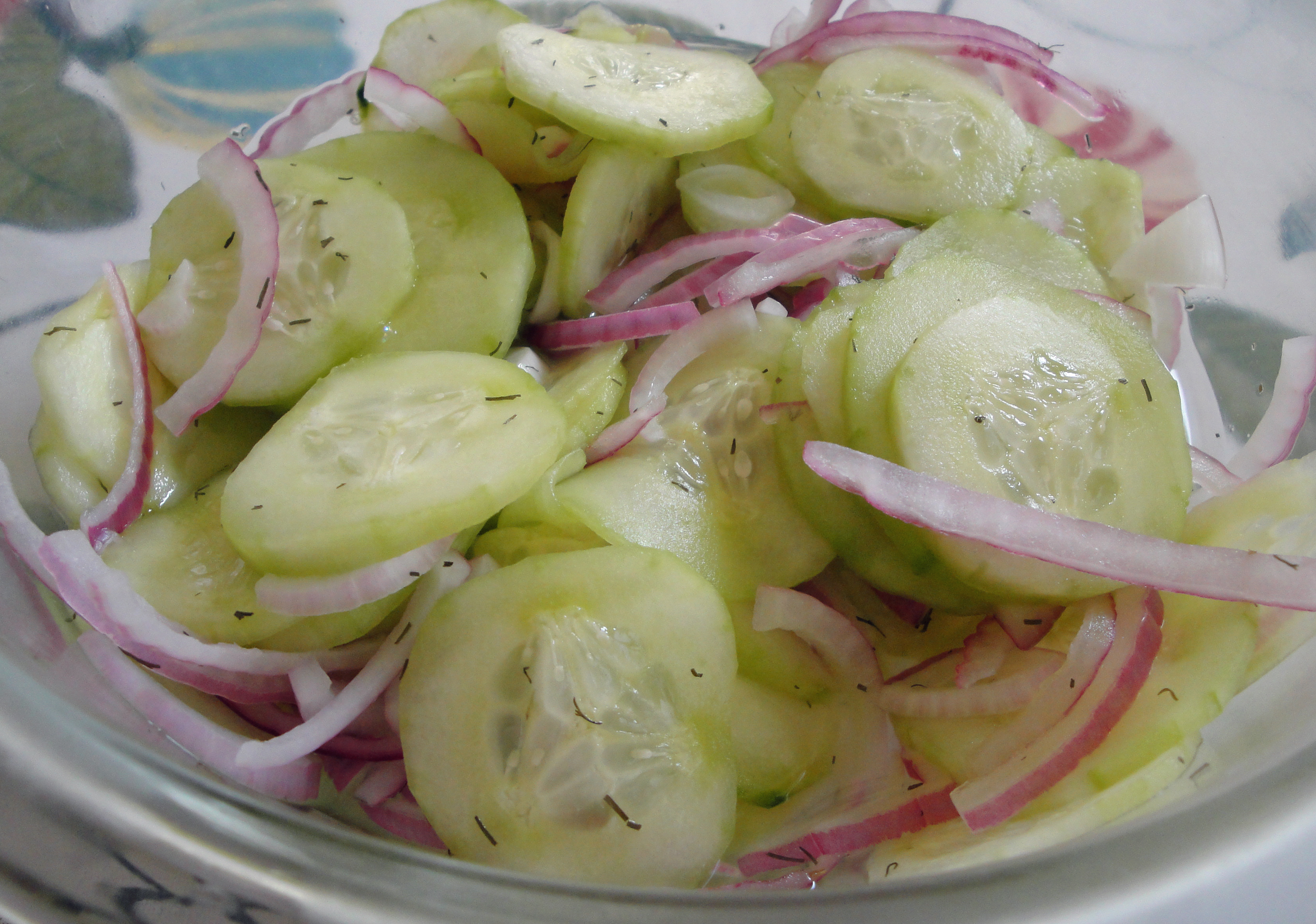 SIMPLE CUCUMBER SALAD