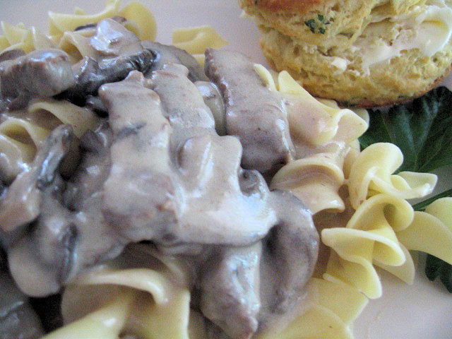 BEEF STROGANOFF
