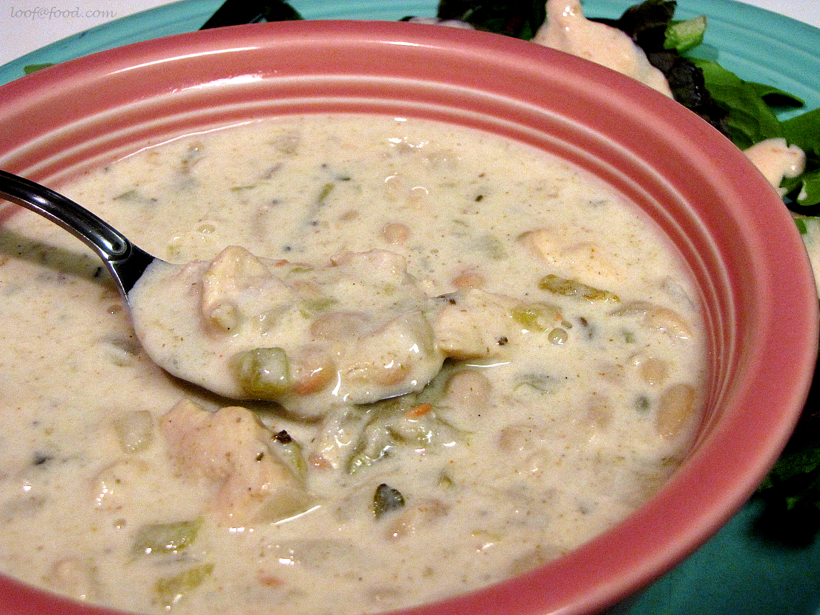 CREAMY WHITE CHICKEN CHILI