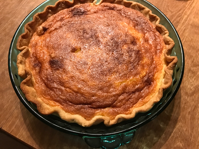 PERFECT BUTTERMILK PIE