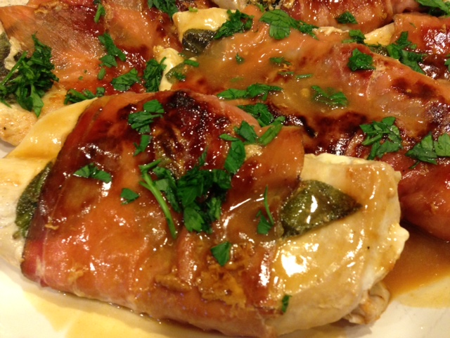 The Best Chicken Saltimbocca